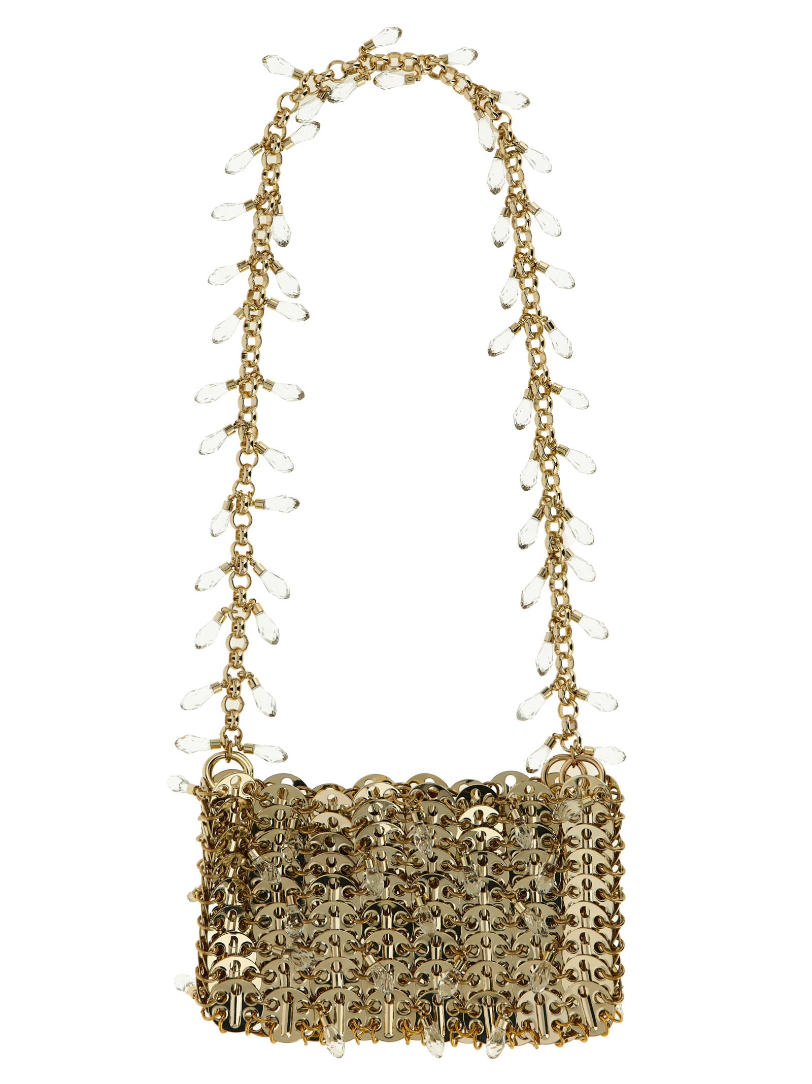 Paco Rabanne Gold Brass Shoulder Bag - Women