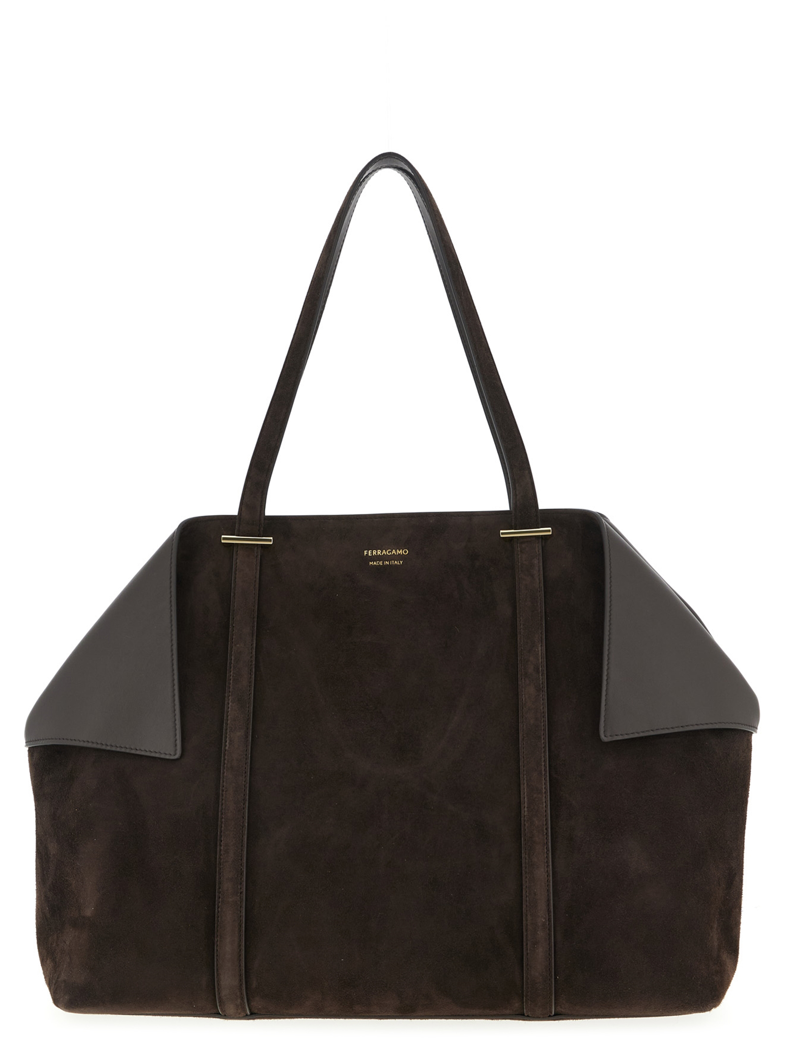 Ferragamo Brown Goatskin Shoulder Bag - Women