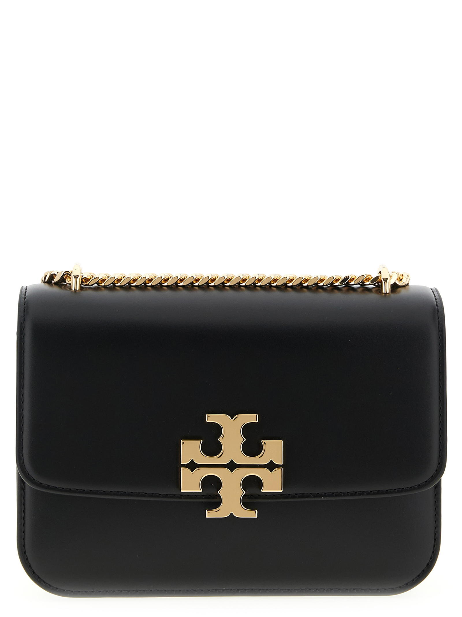 Black Calfskin Crossbody Bag