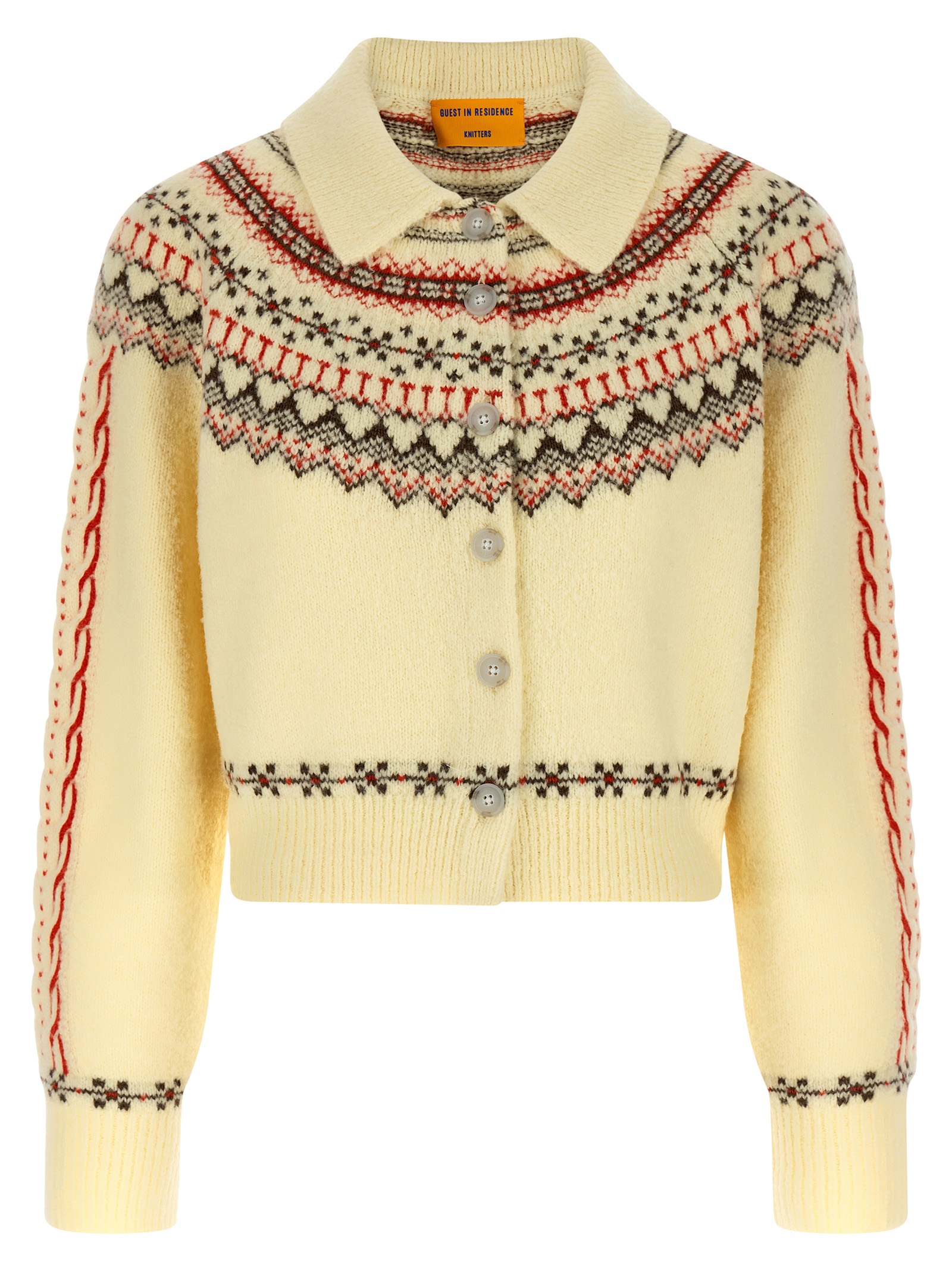 Multicolor Wool Cardigan