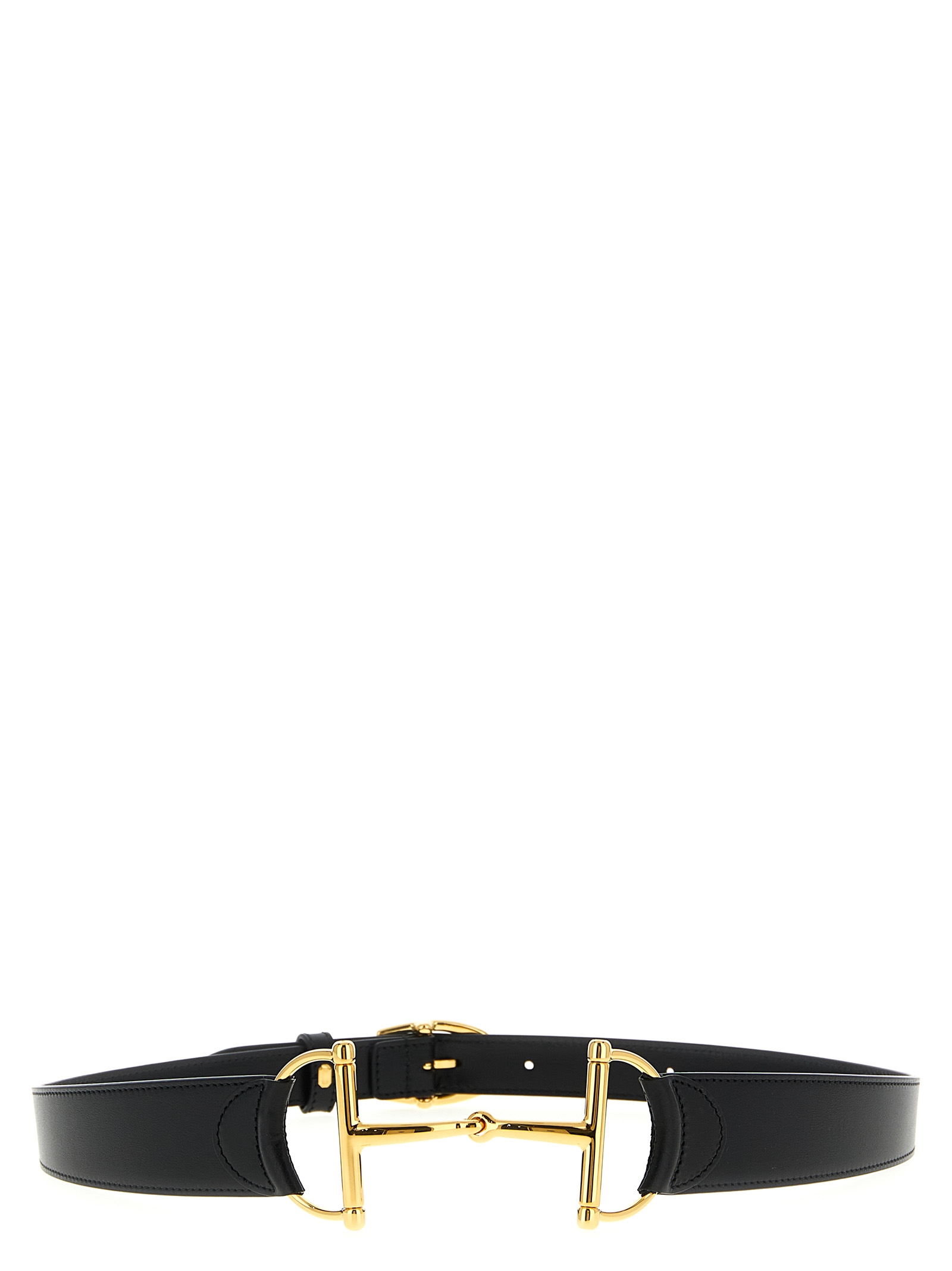 Black Calfskin Regular Belt