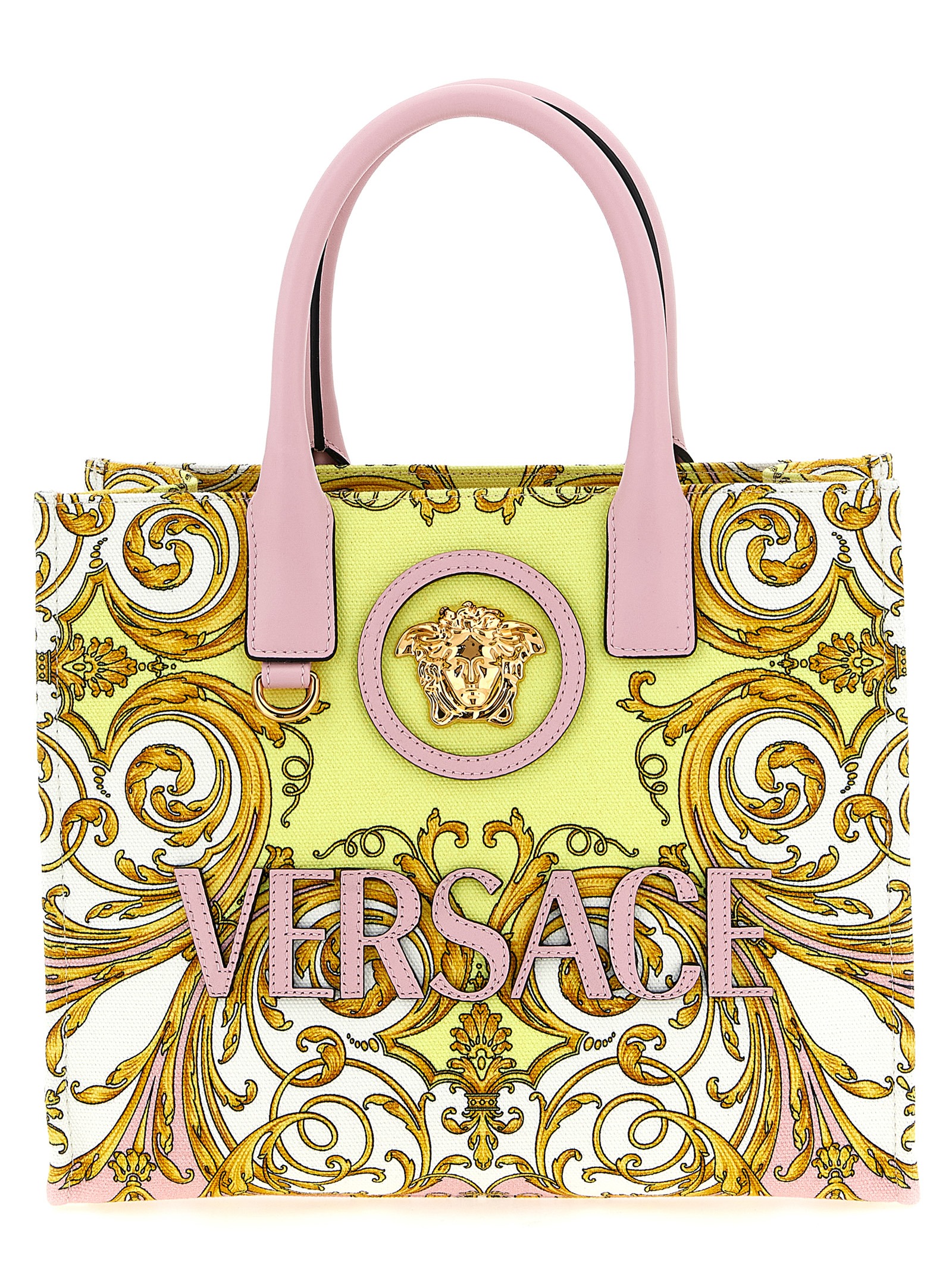 Versace Multicolor Cotton Tote Bag - Women