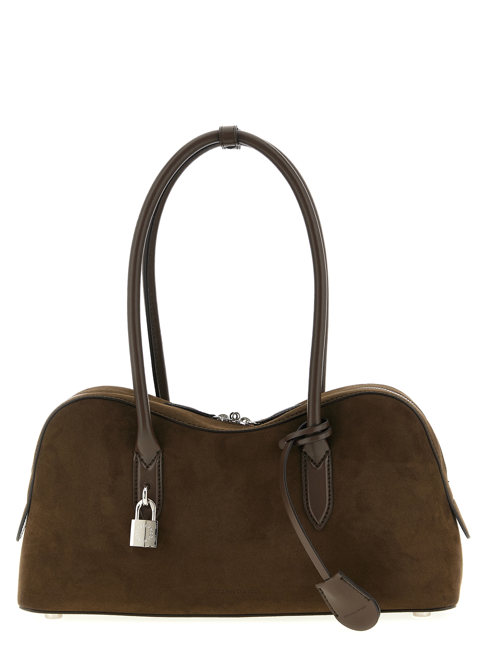 Stella McCartney Brown Hemp Shoulder Bag - Women