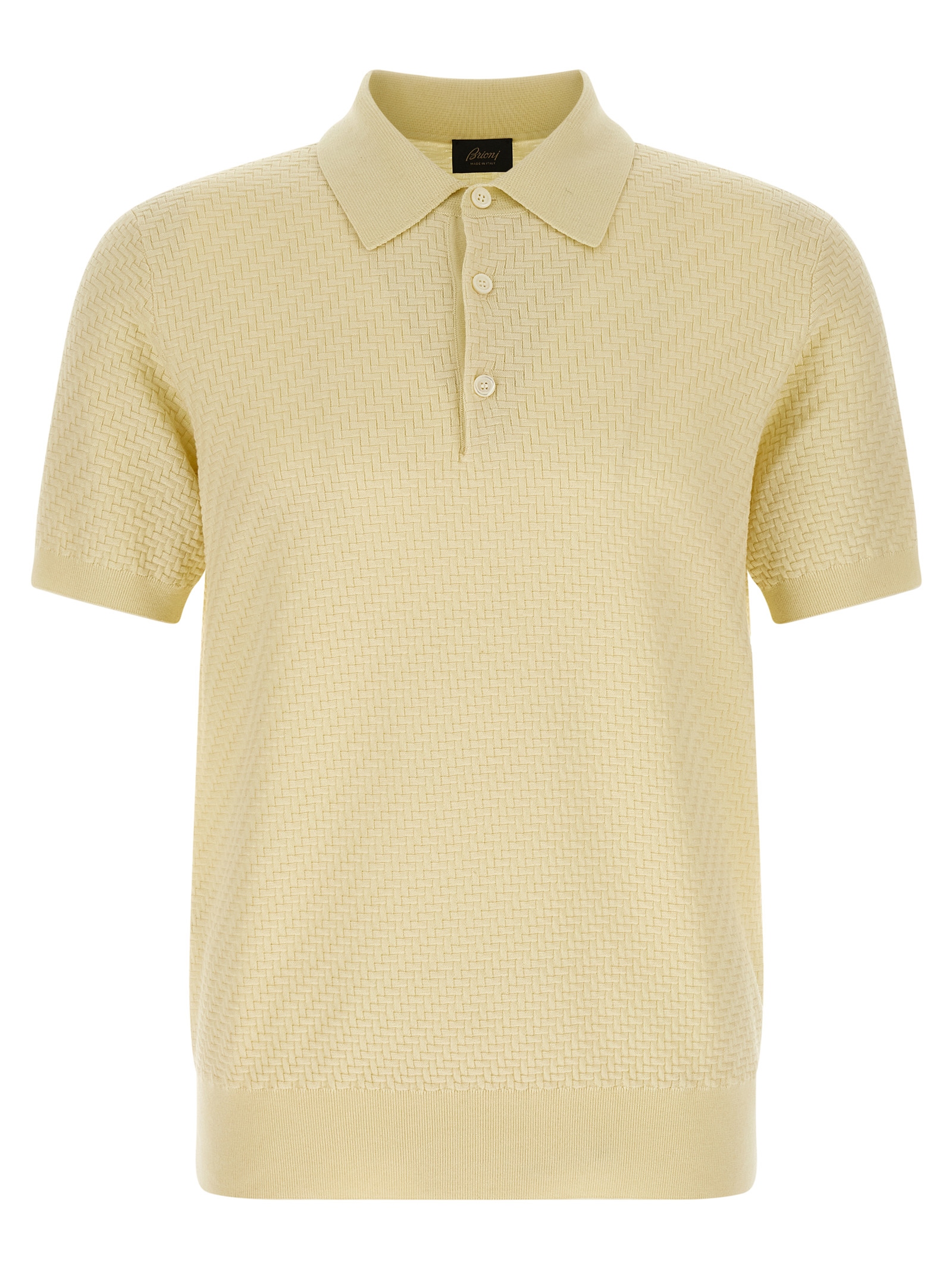 Bicolor Cotton Polo Shirt