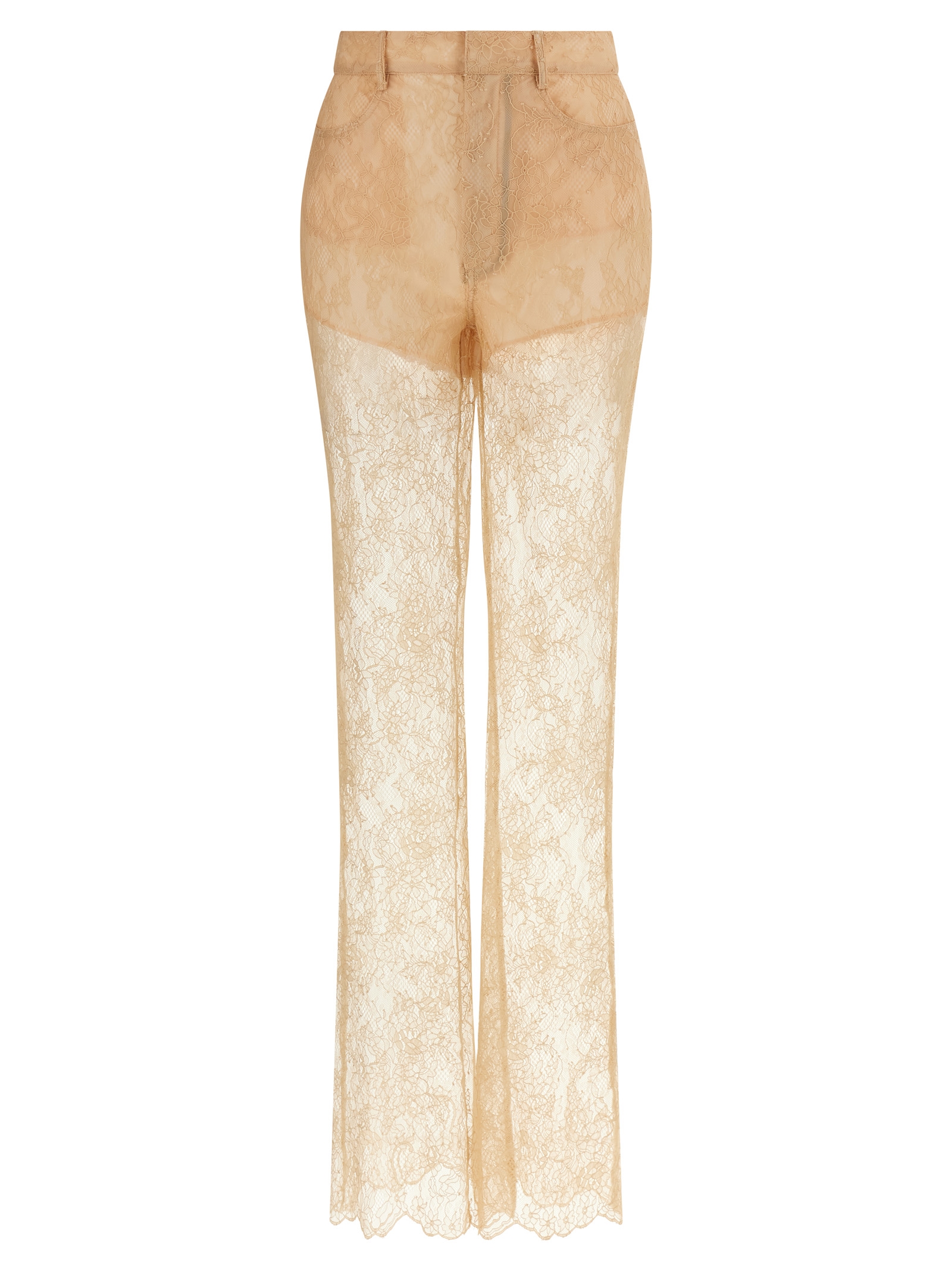 Multicolor Polyamide Flared Pants