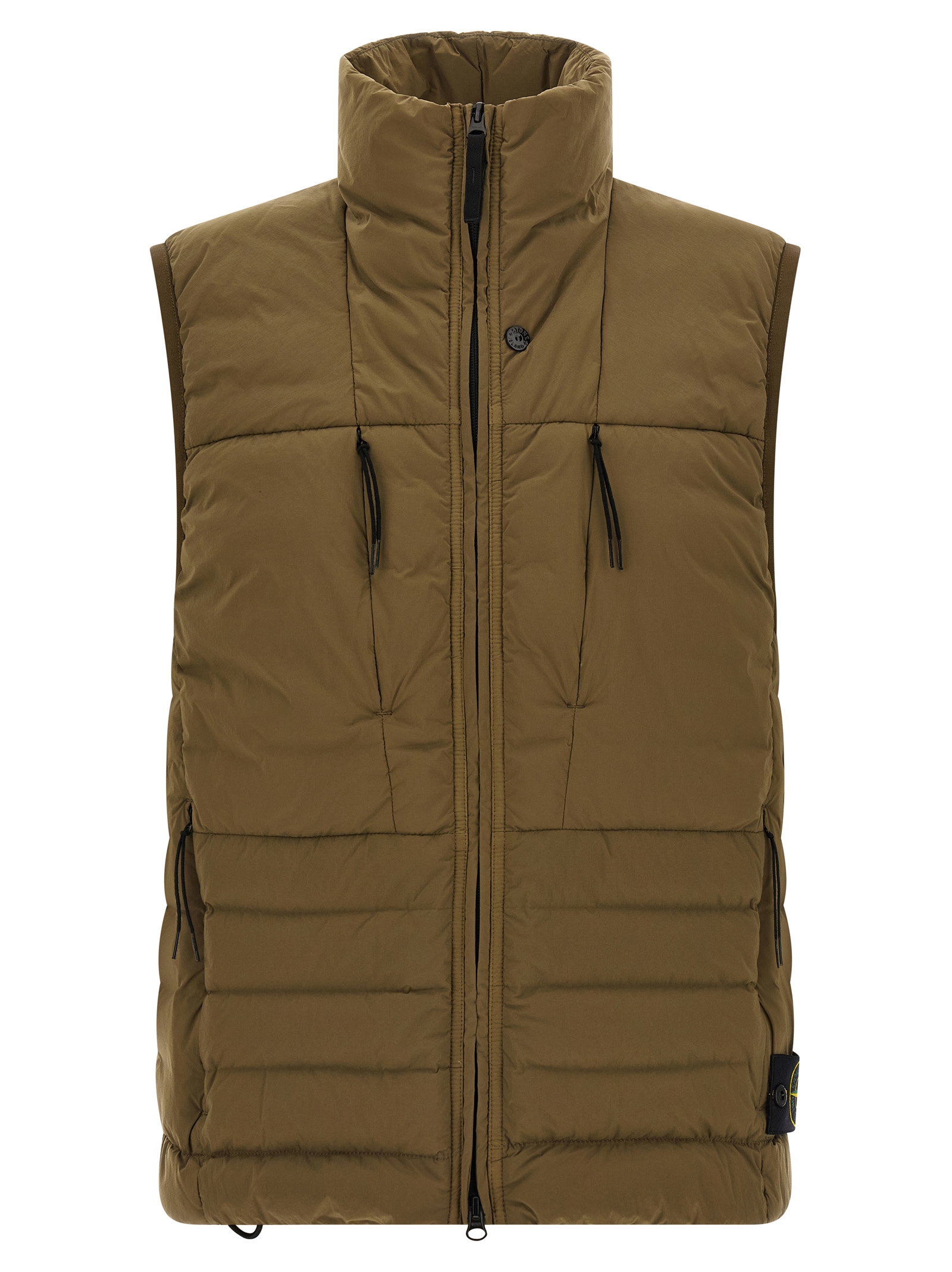 Stone Island Bicolor Polyamide Sleeveless Men's Jacket