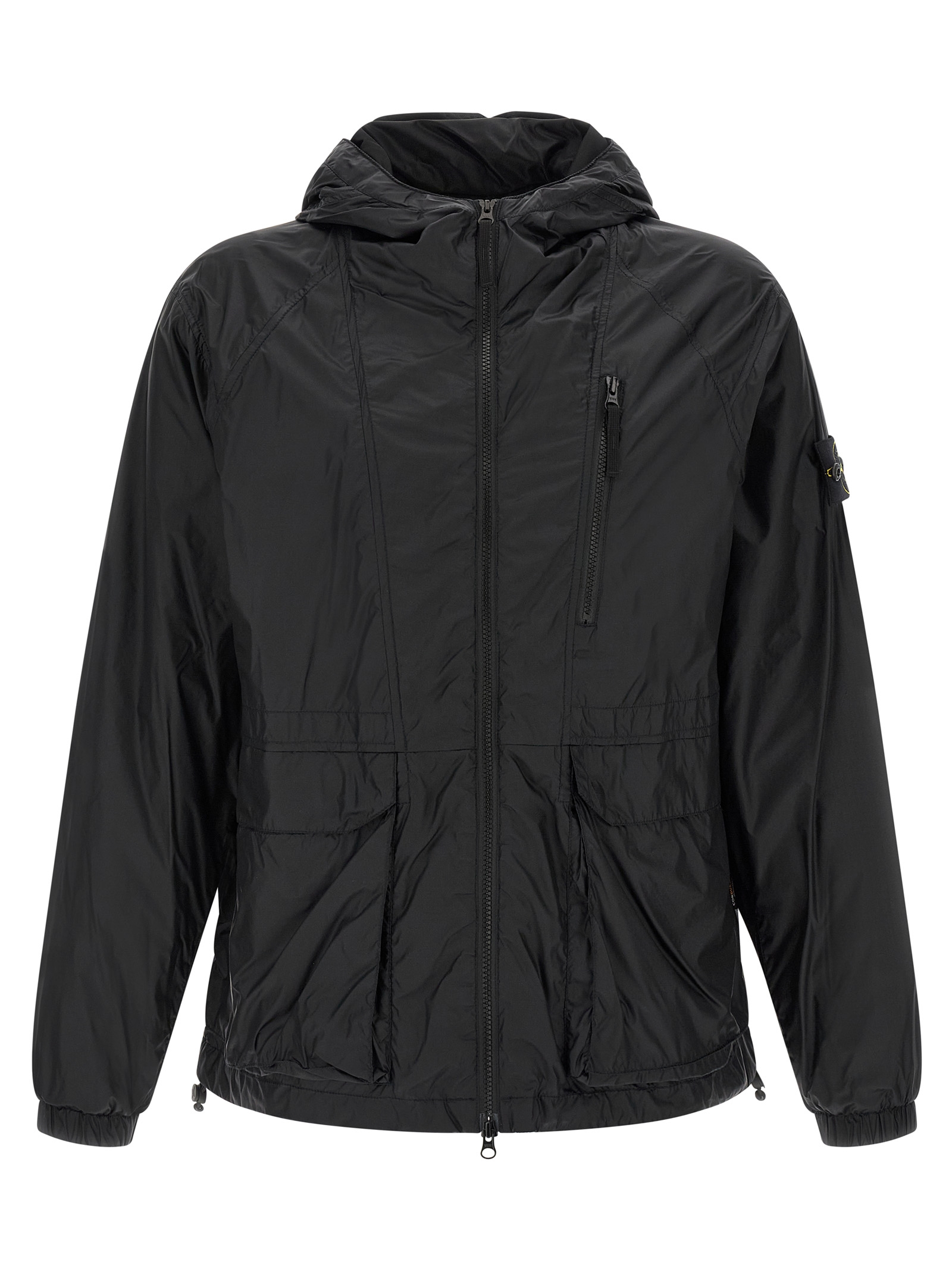 Blue Polyamide Shell Jacket