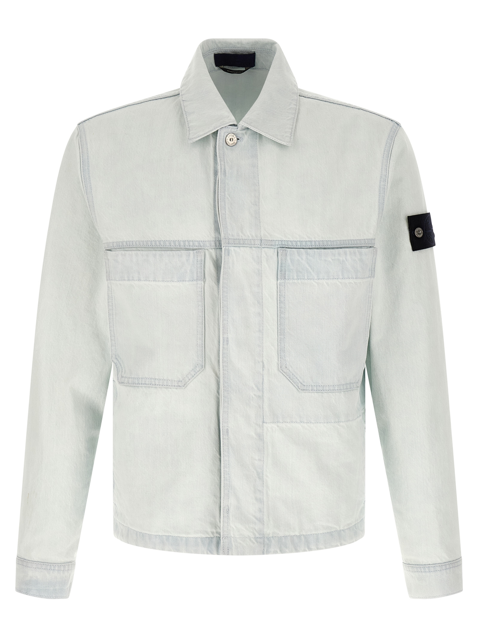 Blue Cotton Denim Jacket