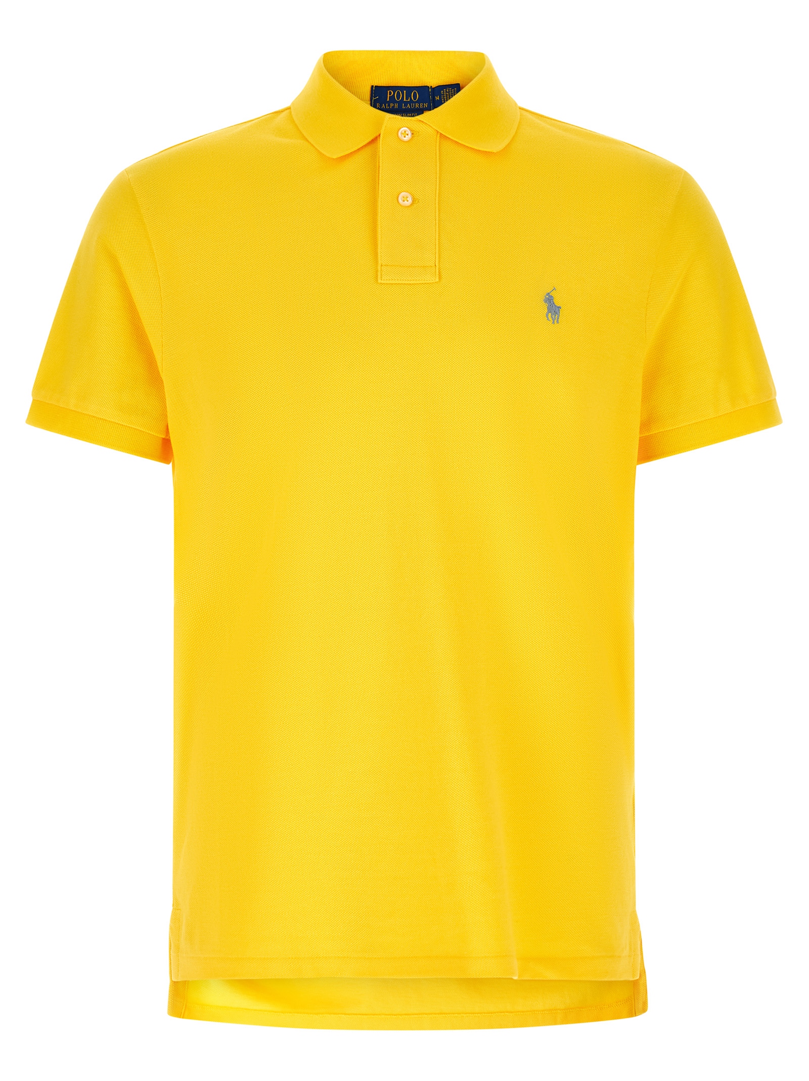 Bicolor Cotton Polo Shirt