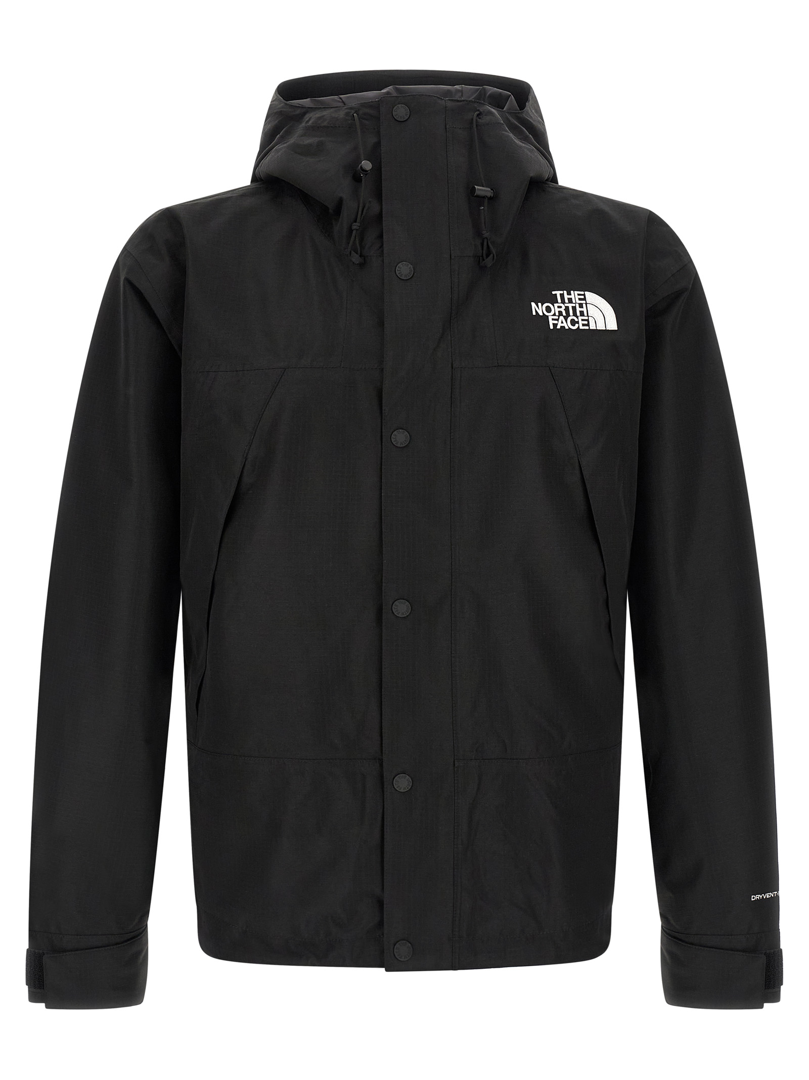 Black Polyester Shell Jacket