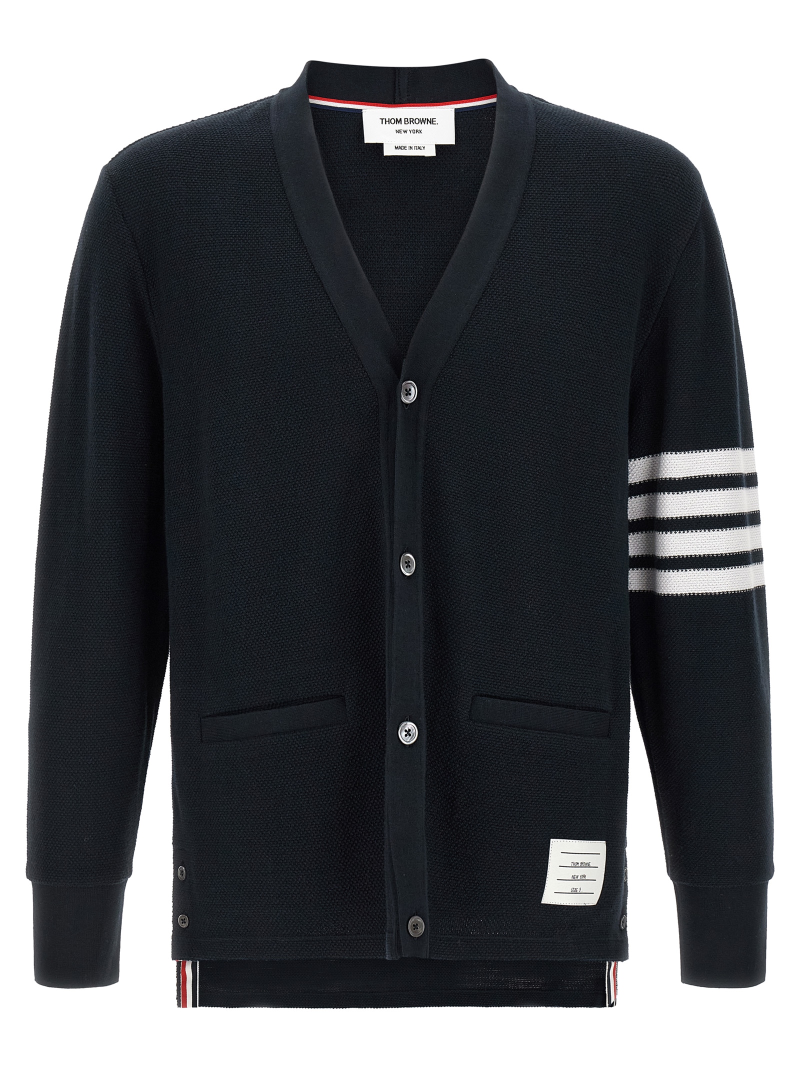 Blue Cotton Cardigan
