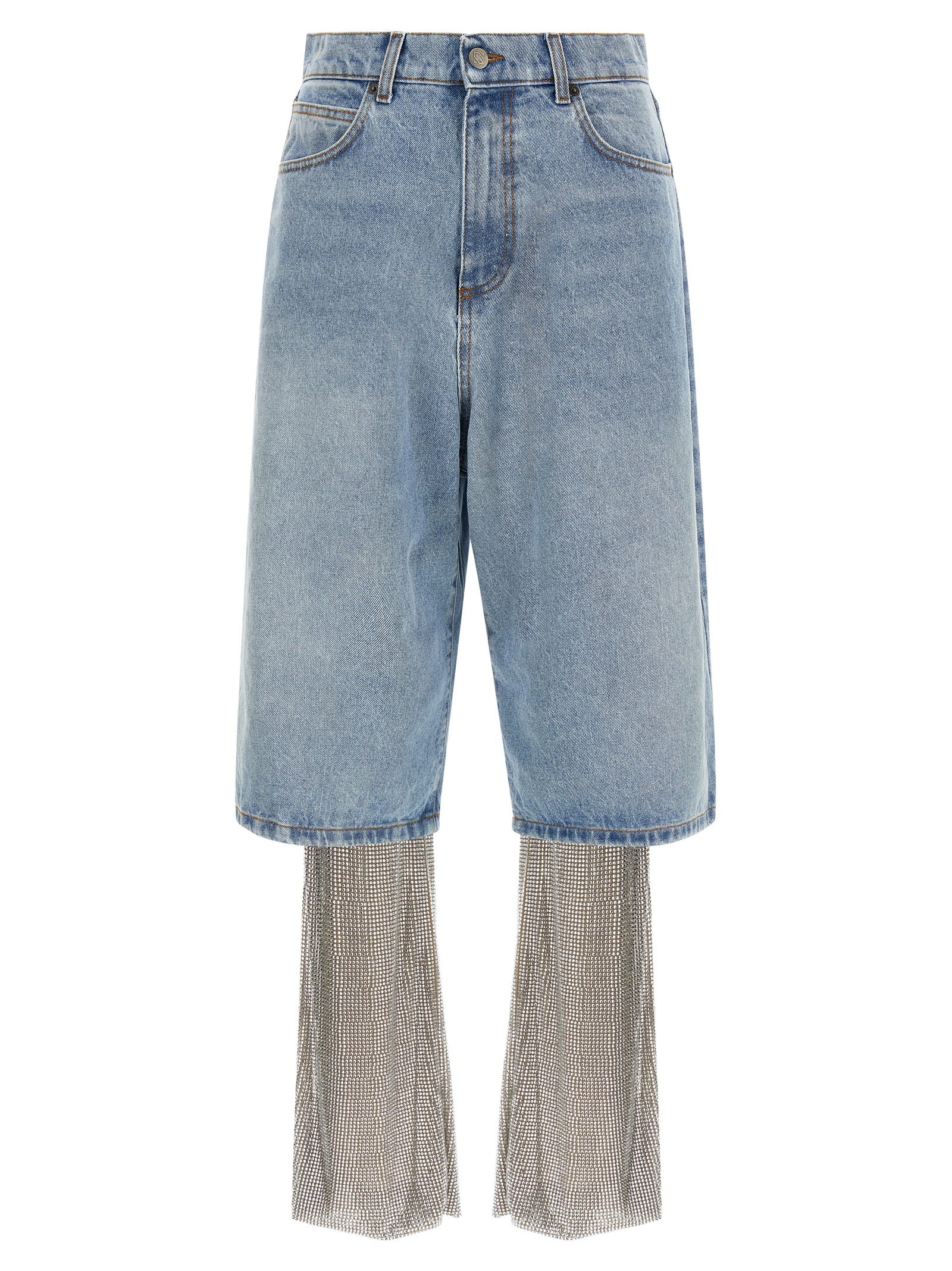Multicolor Cotton Bermuda Shorts