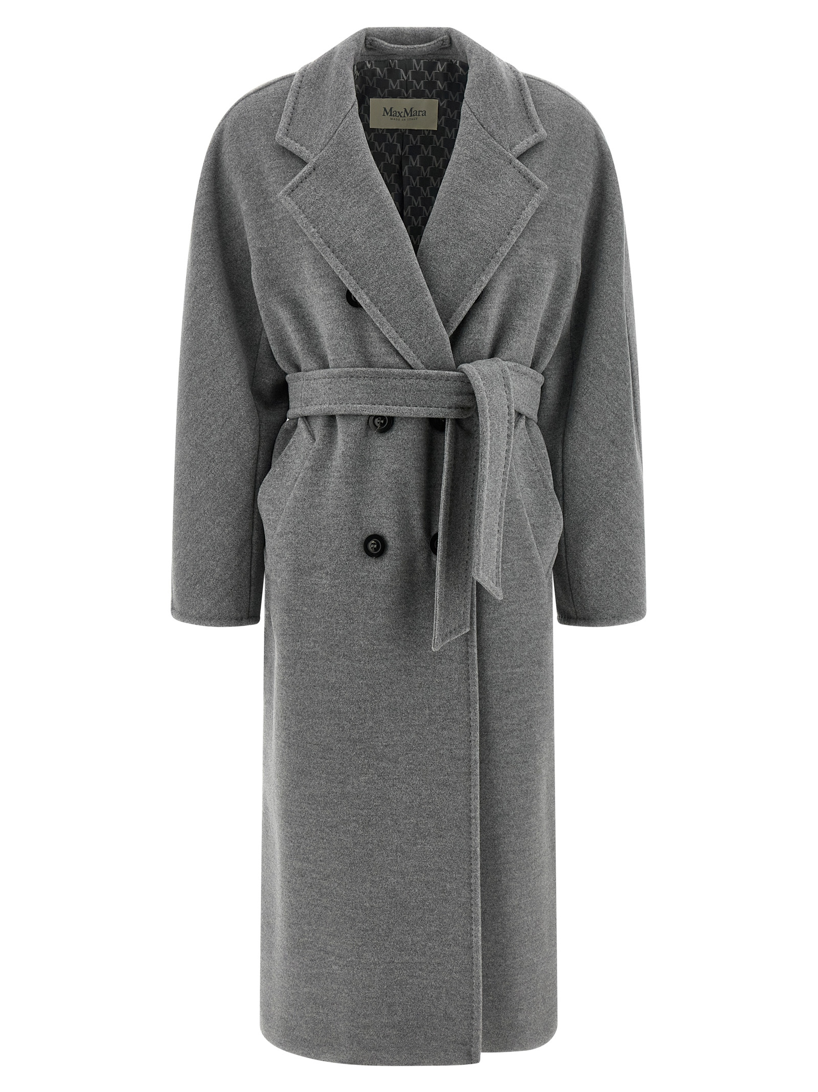 Gray Virgin Wool Coat