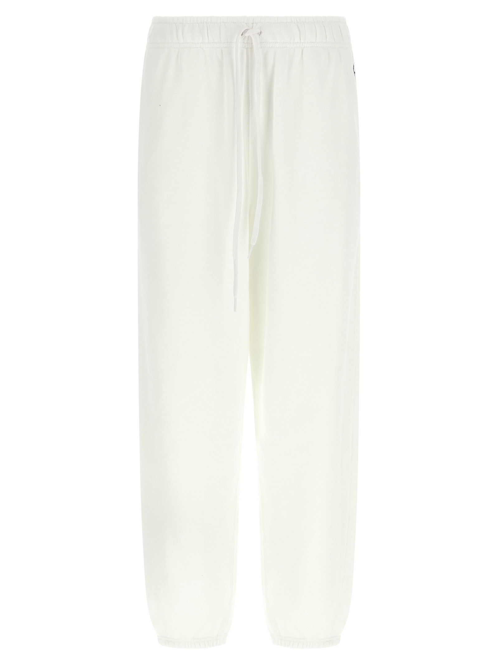 White Cotton Joggers (Workout Pants)