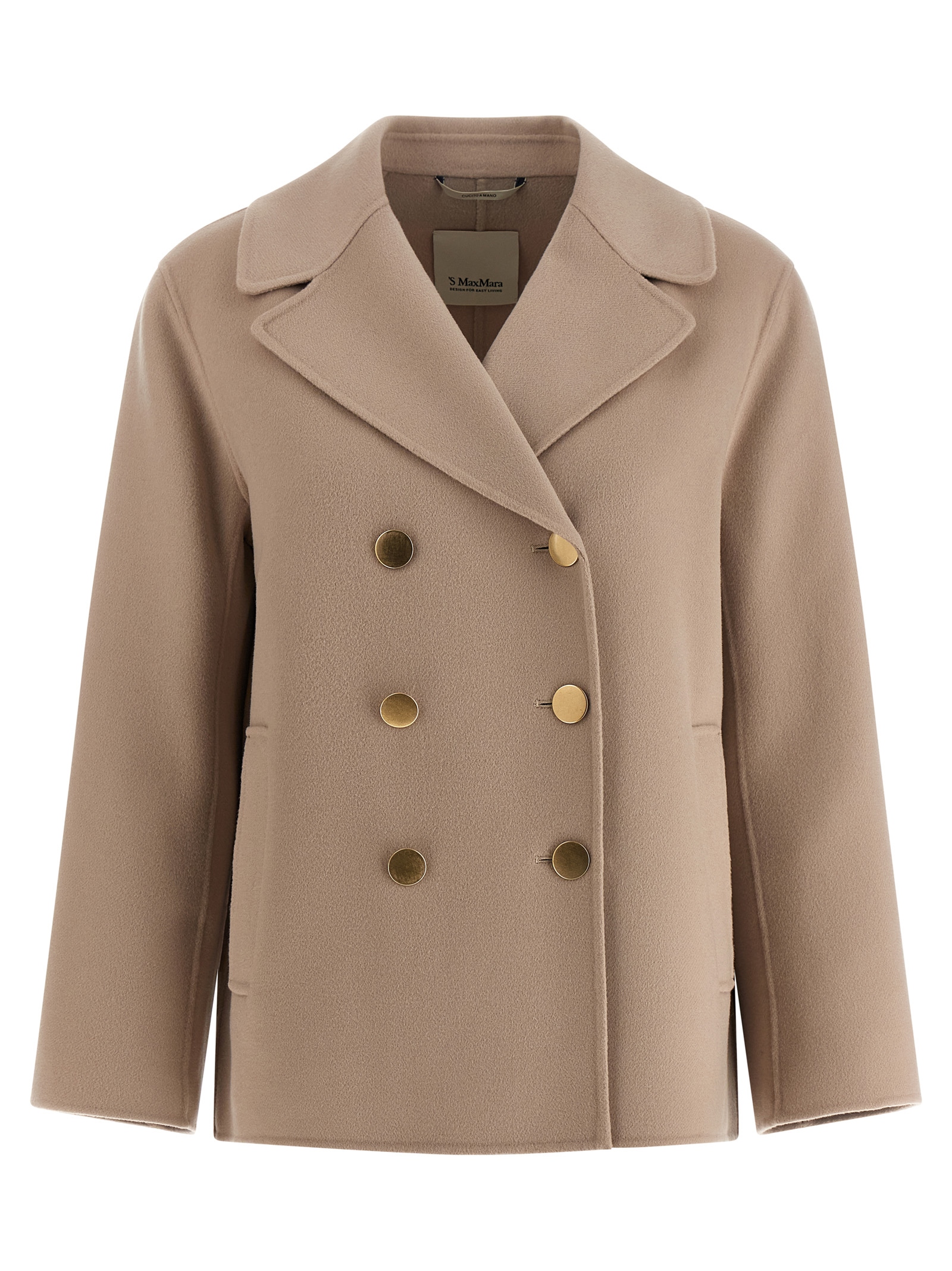Beige Virgin Wool Blazer