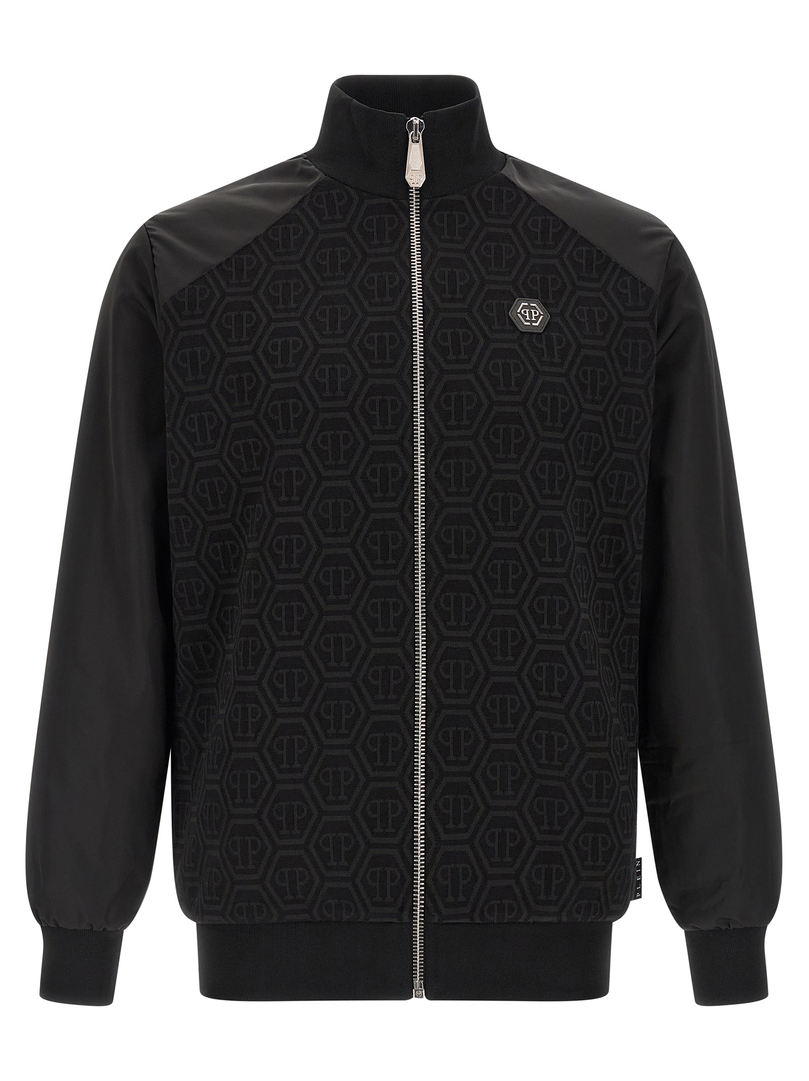 Black Cotton Sweatshirt