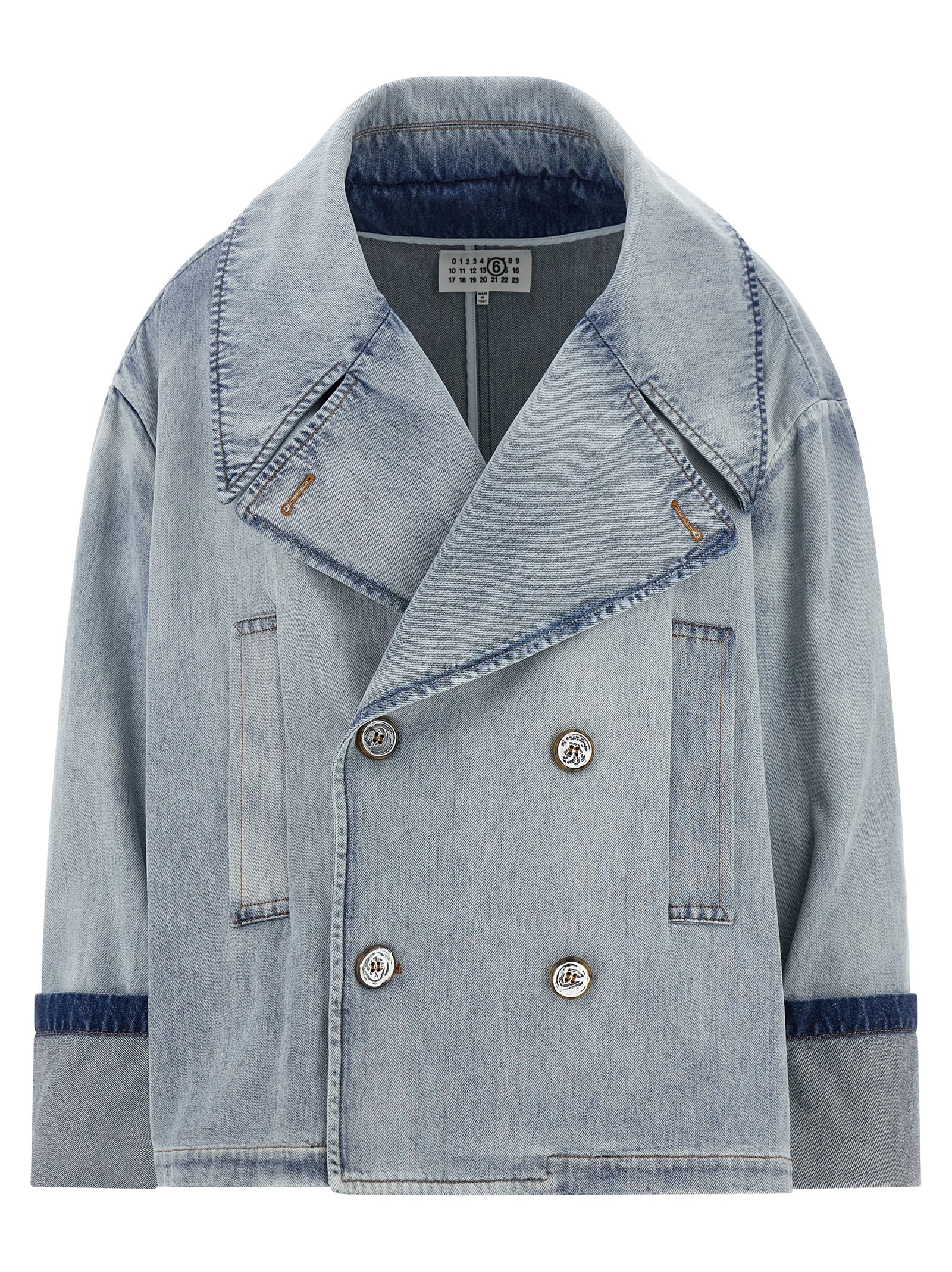 Blue Cotton Denim Jacket