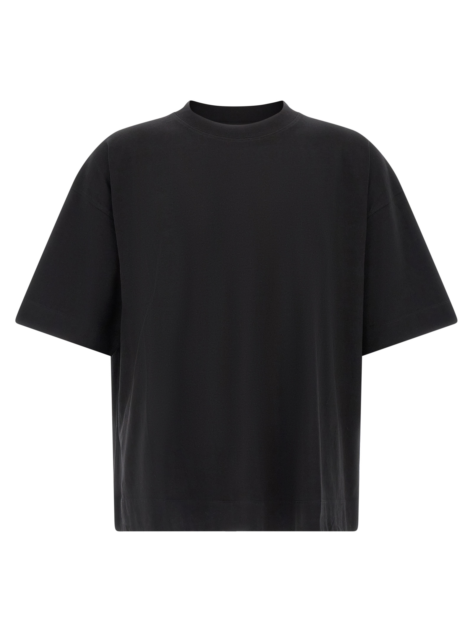 Black Cotton T-Shirt