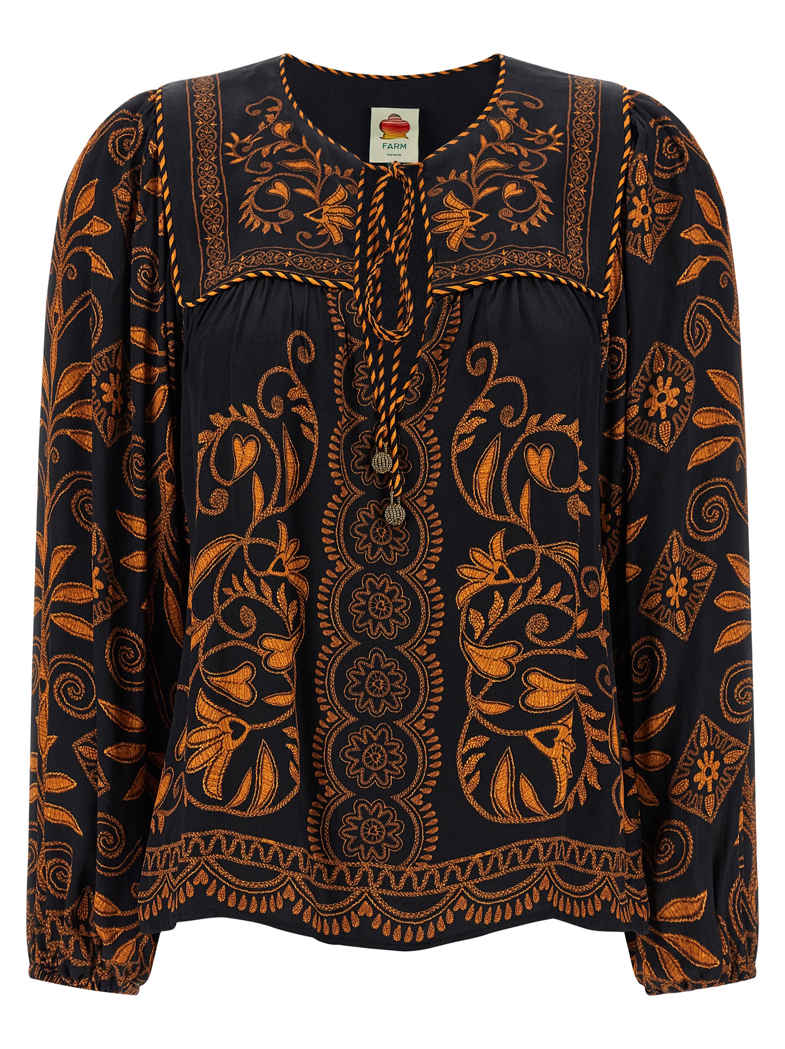 Multicolor Viscose Blouse