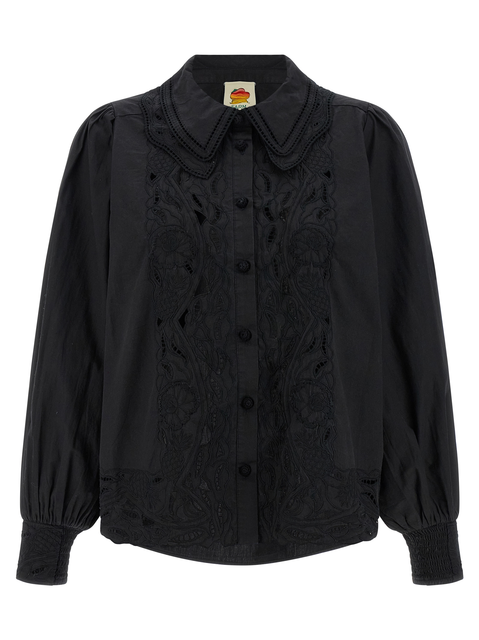 Black Cotton Blouse