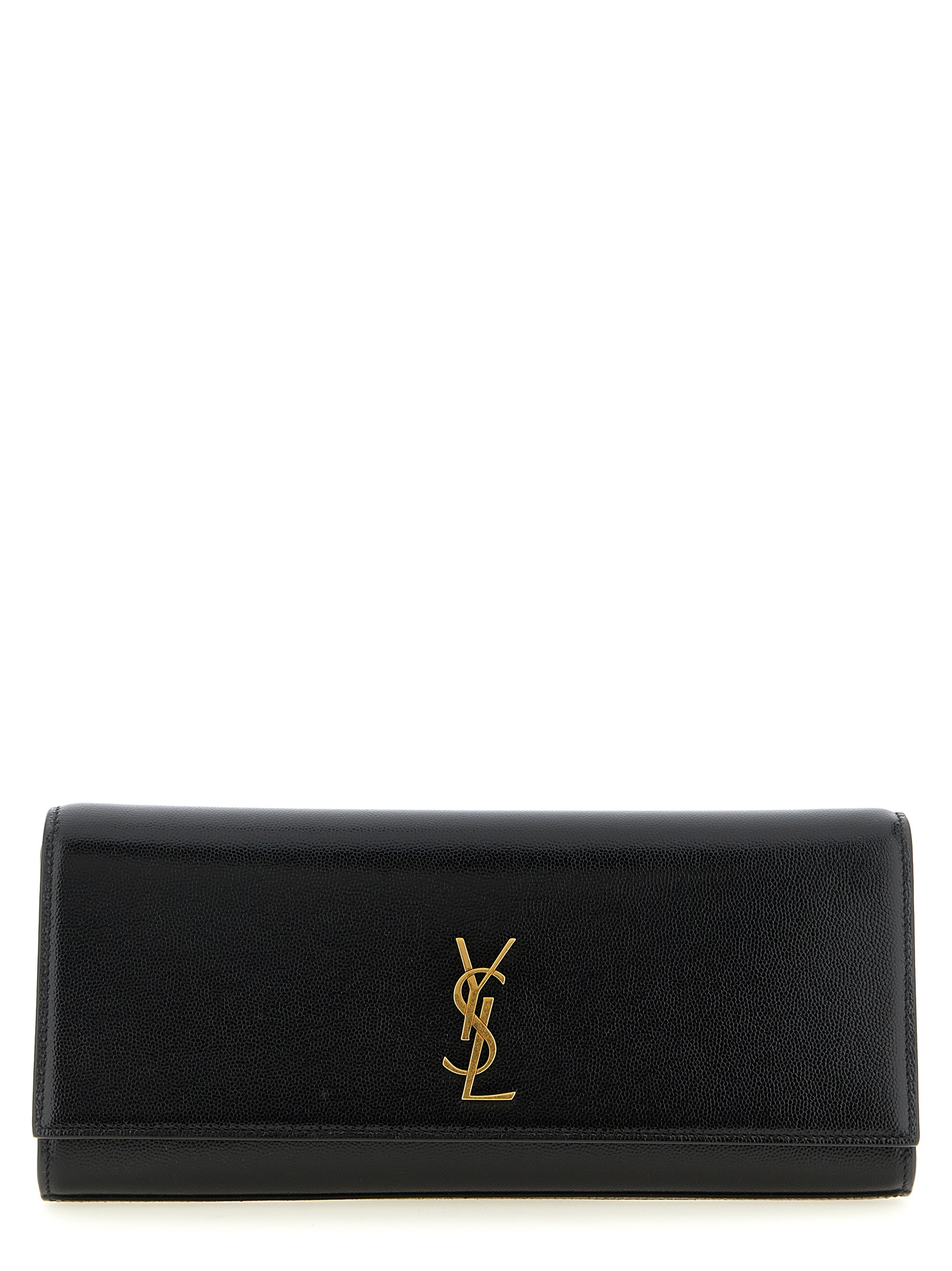 Black Calfskin Clutch Bag