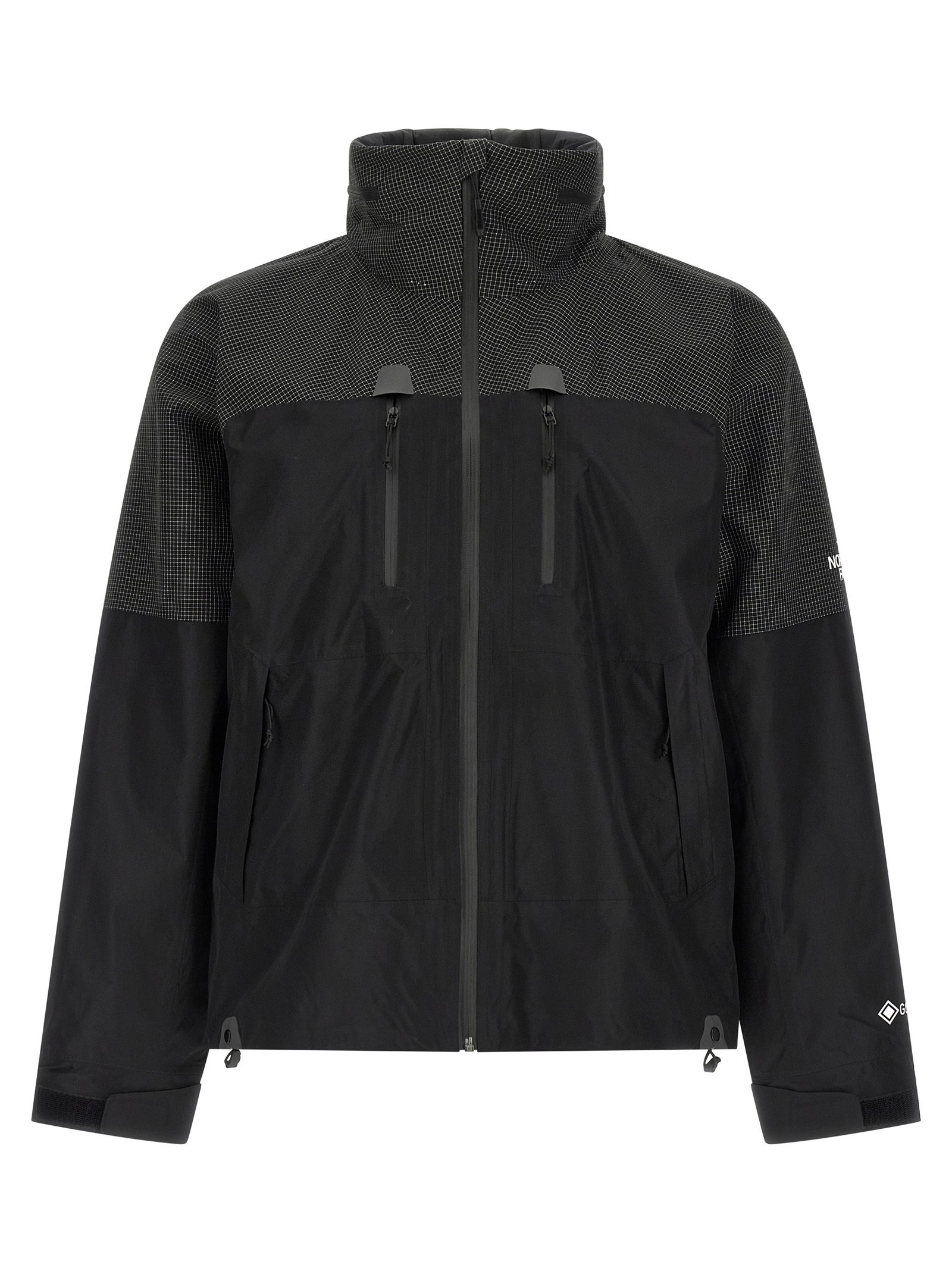 Black Polyester Shell Jacket
