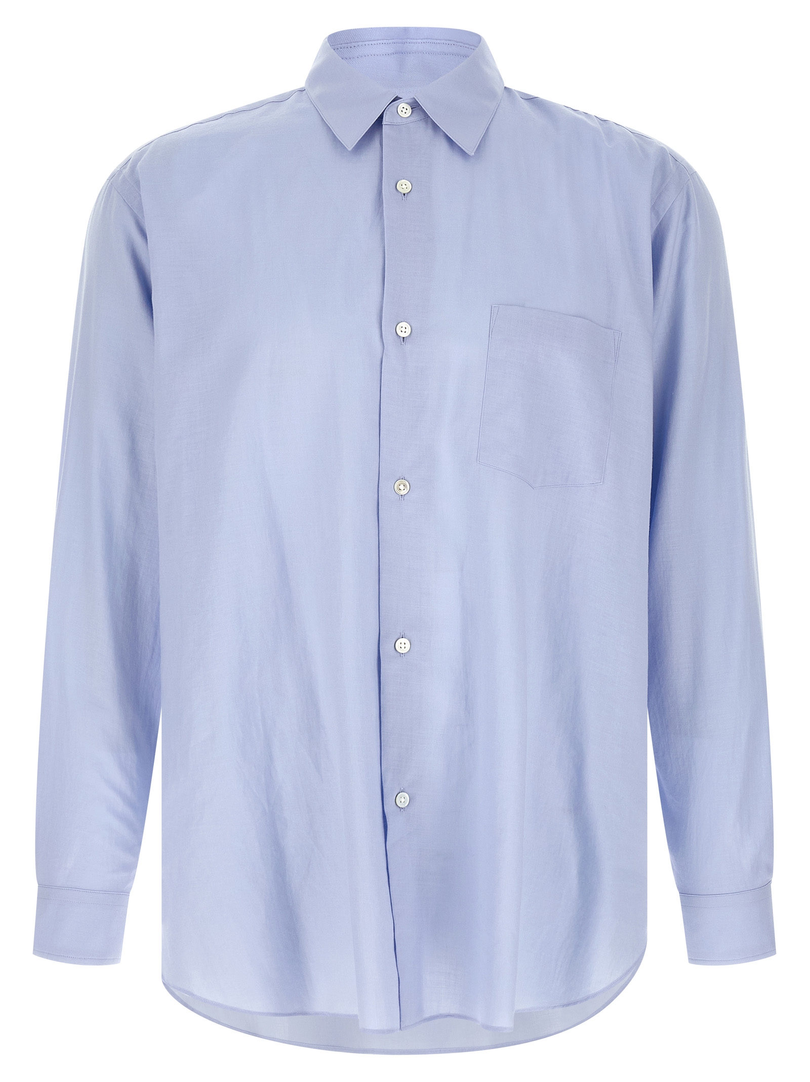 Blue Cotton Blouse