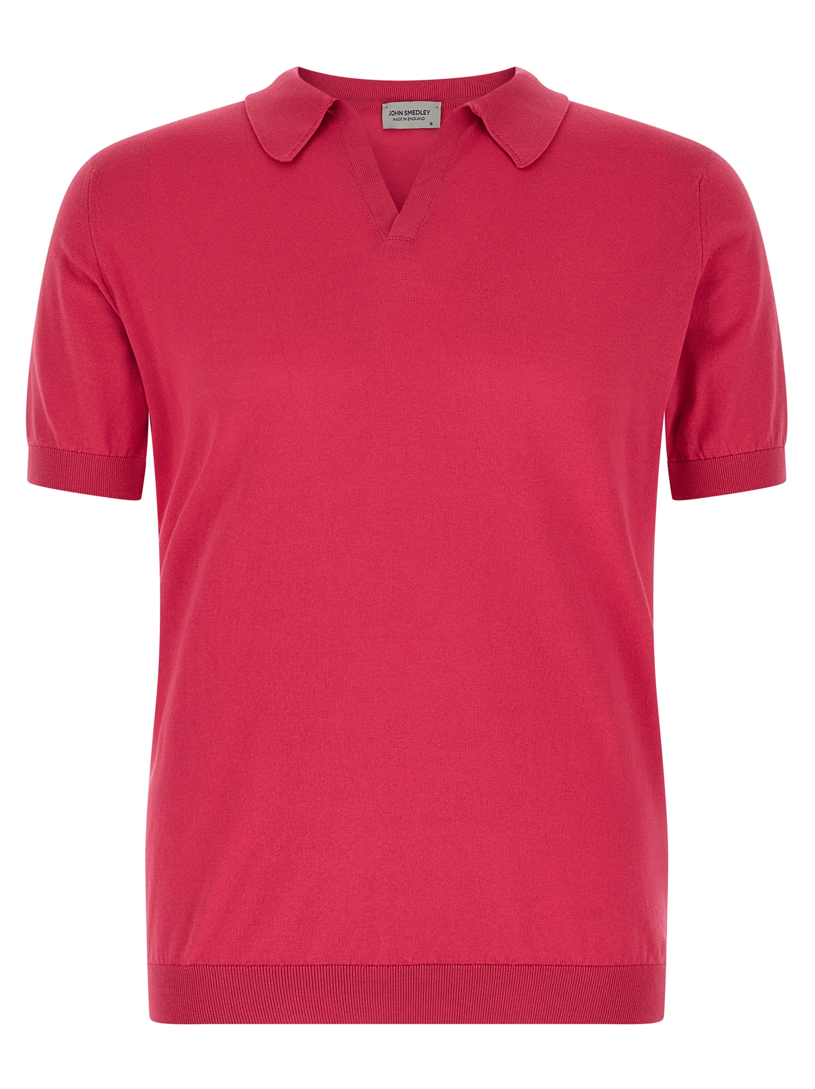 Fuchsia Cotton Polo Shirt