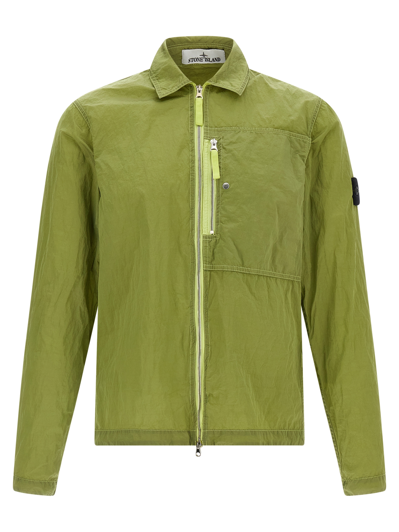 Bicolor Polyamide Blouse