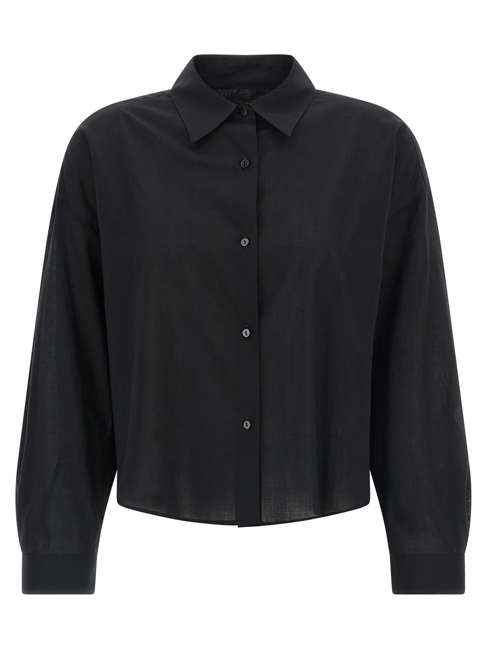Bicolor Cotton Blouse
