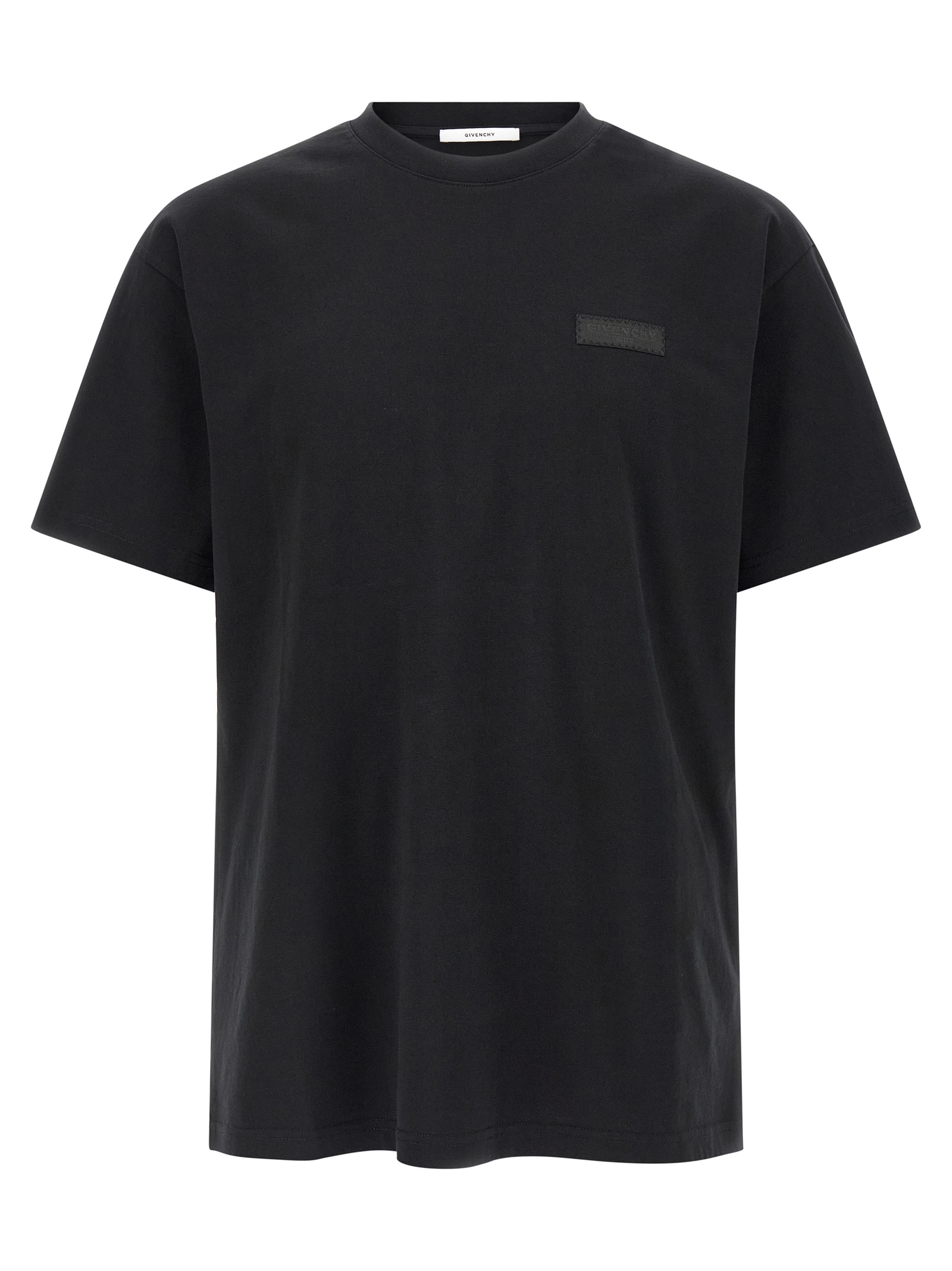 Black Cotton T-Shirt