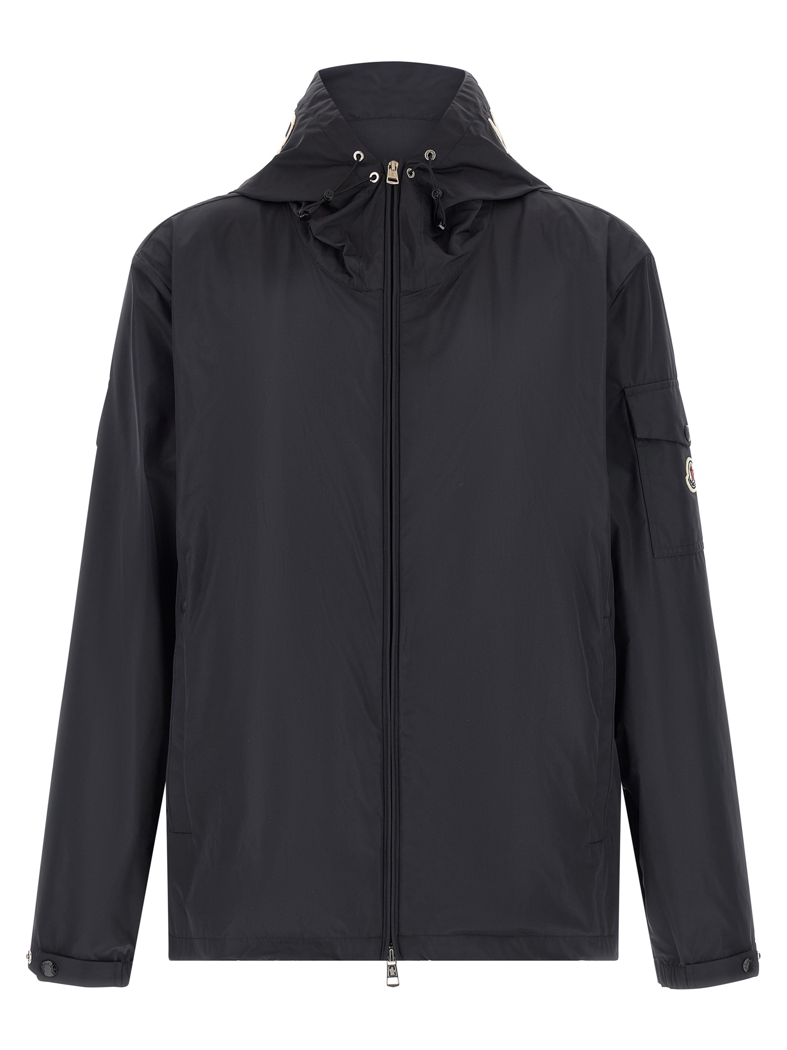 Moncler Blue Polyester Shell Jacket Clothing - Men