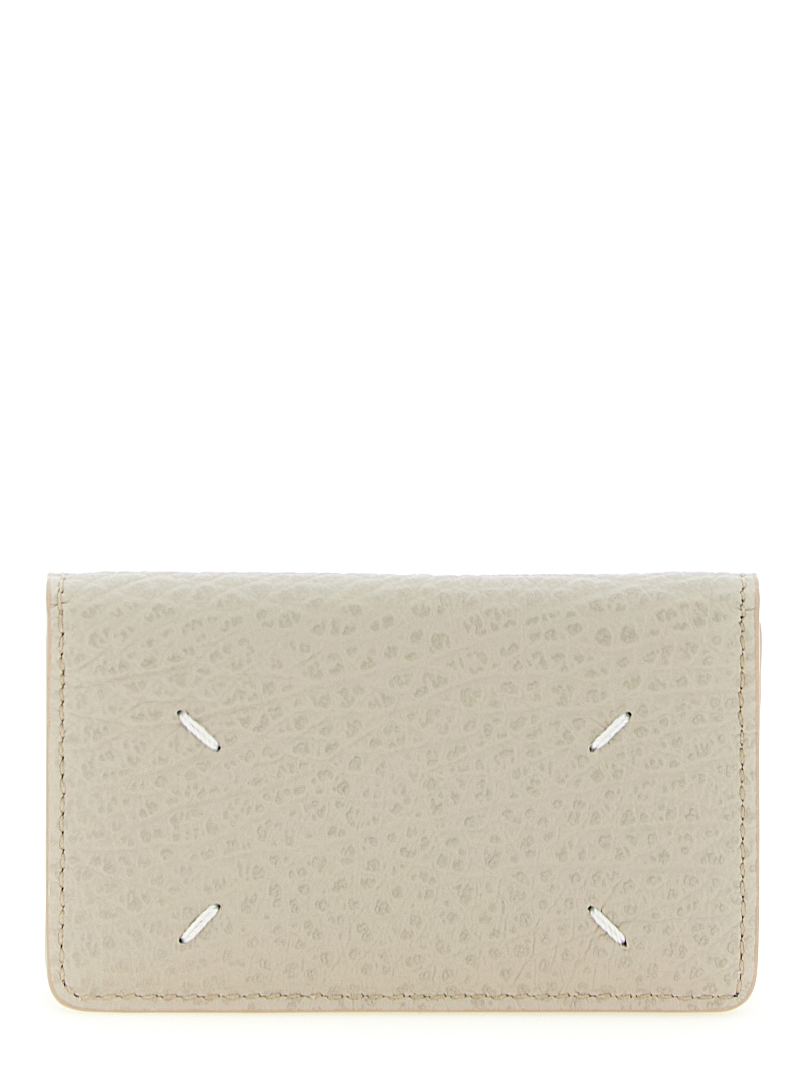 Gray Bovine Leather Cardholder