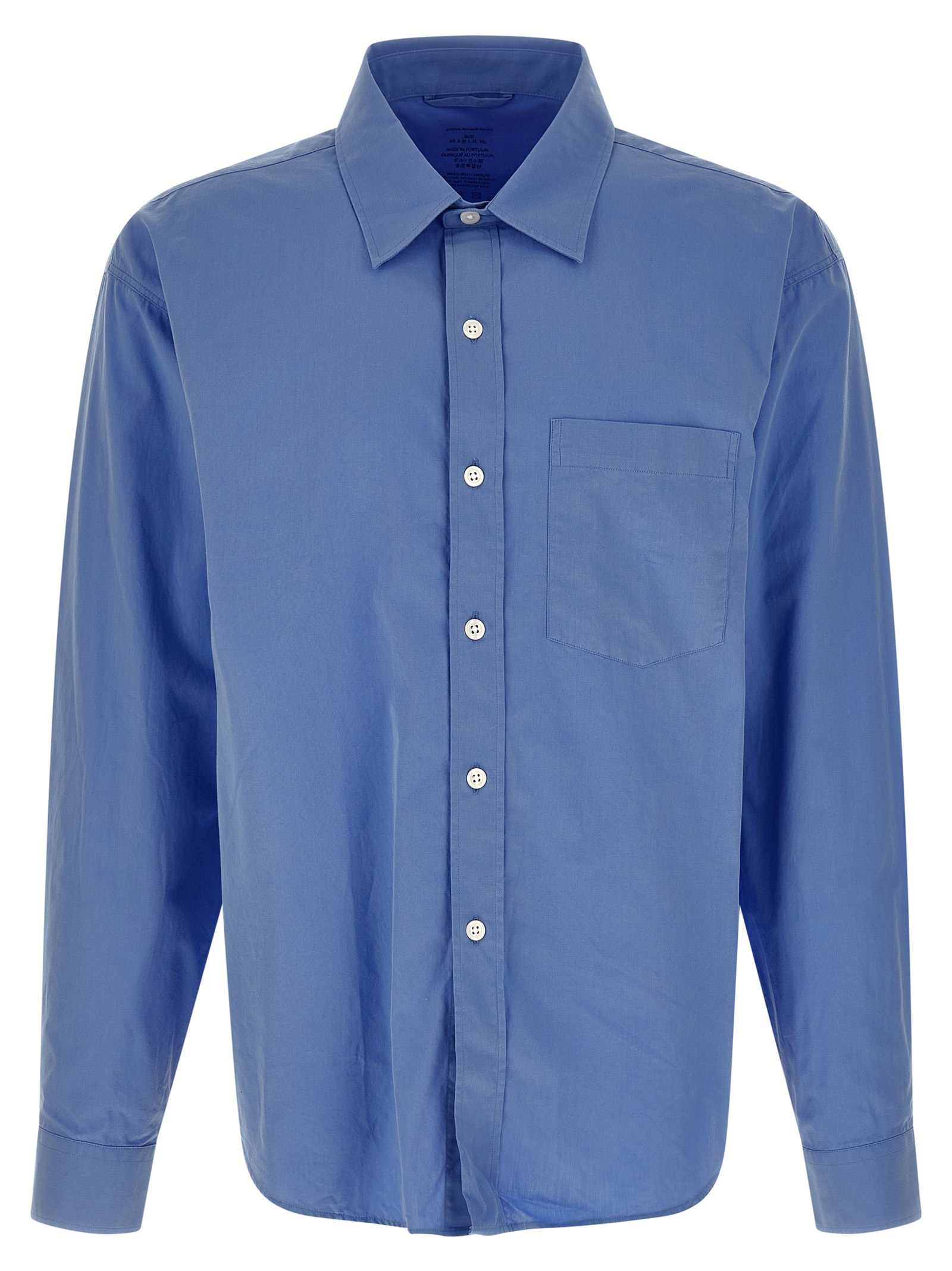 Blue Organic Cotton Blouse