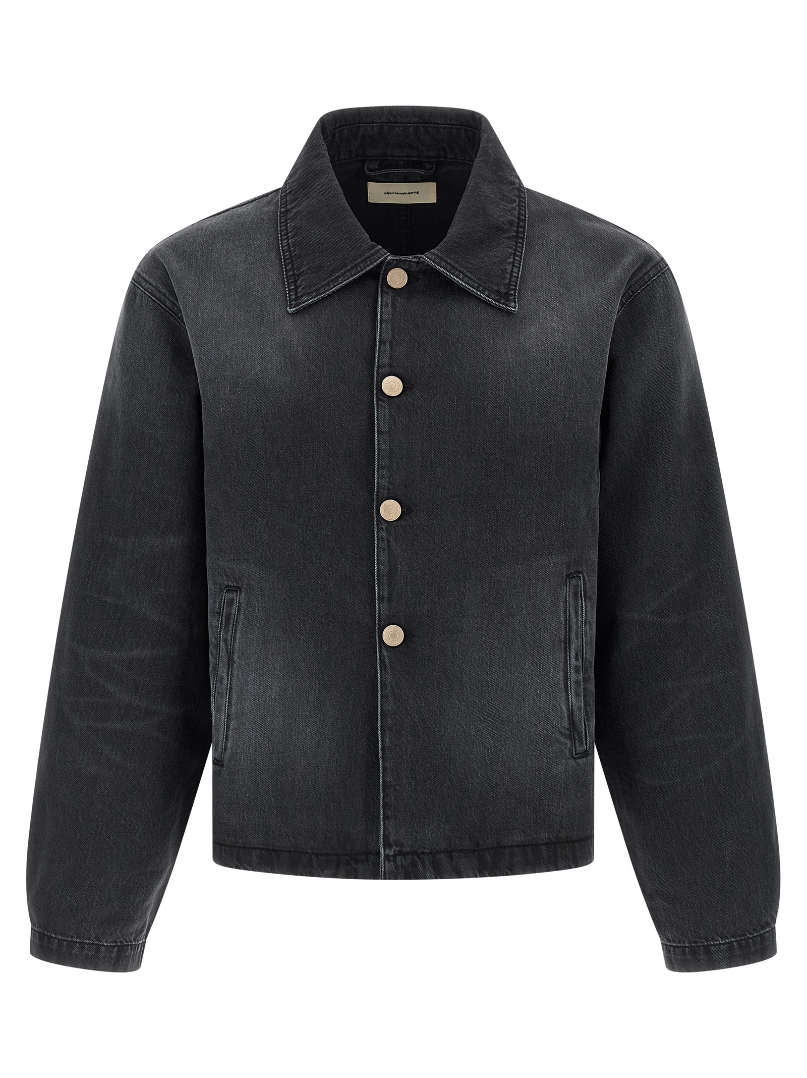 Black Organic Cotton Denim Jacket