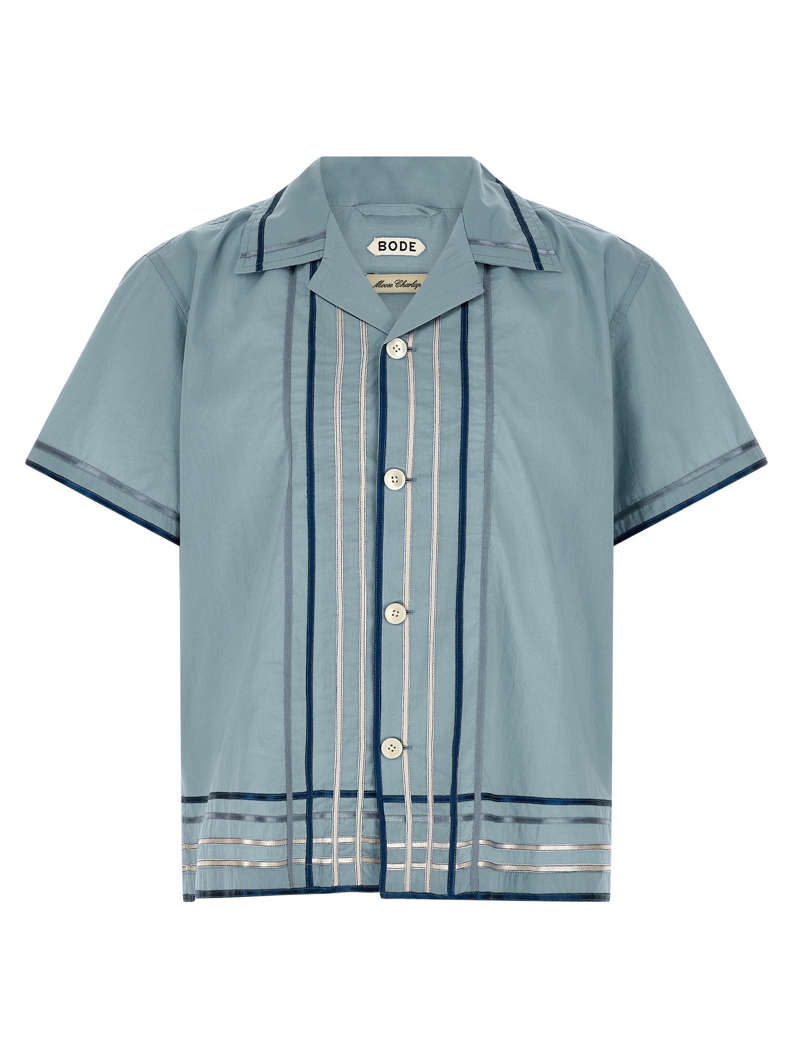 Blue Cotton Blouse