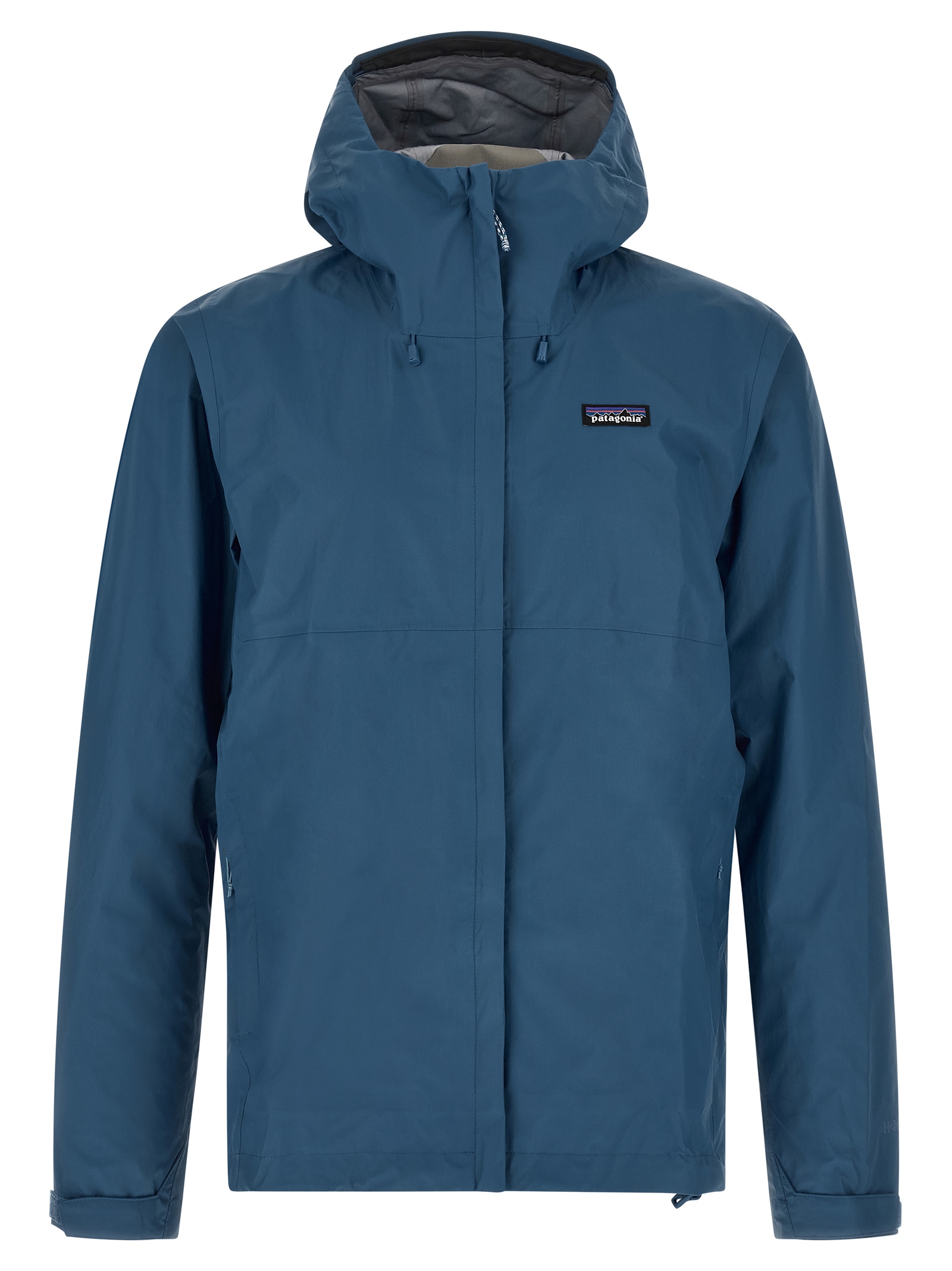 Blue Nylon Shell Jacket