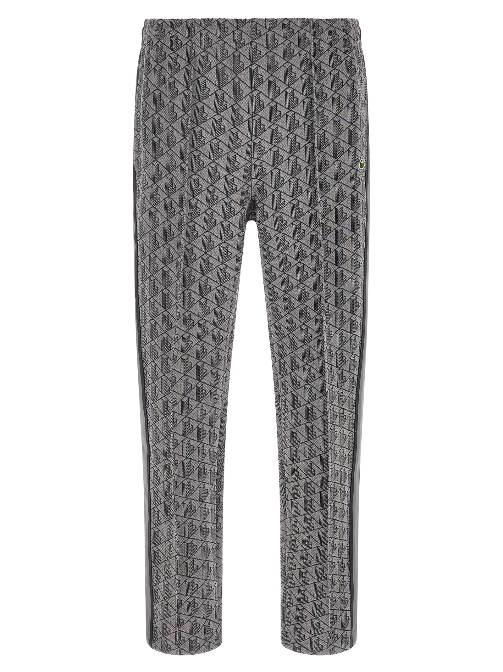 Gray Polyester Joggers (Workout Pants)