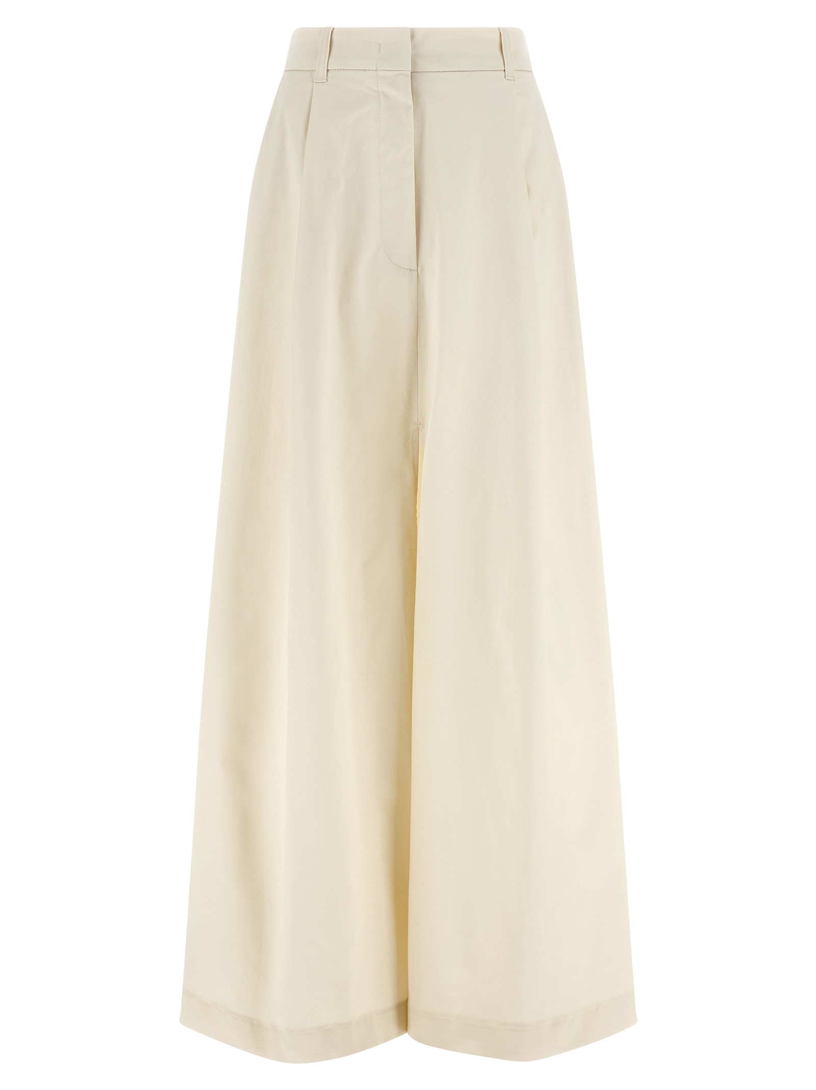 THELATEST Beige Cotton Mini Women's Skirt
