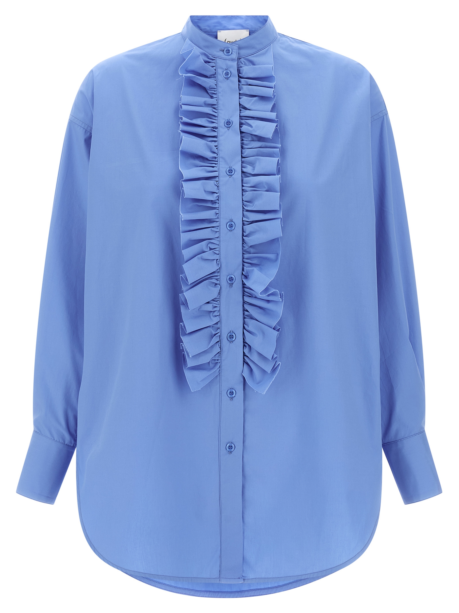 Blue Cotton Blouse