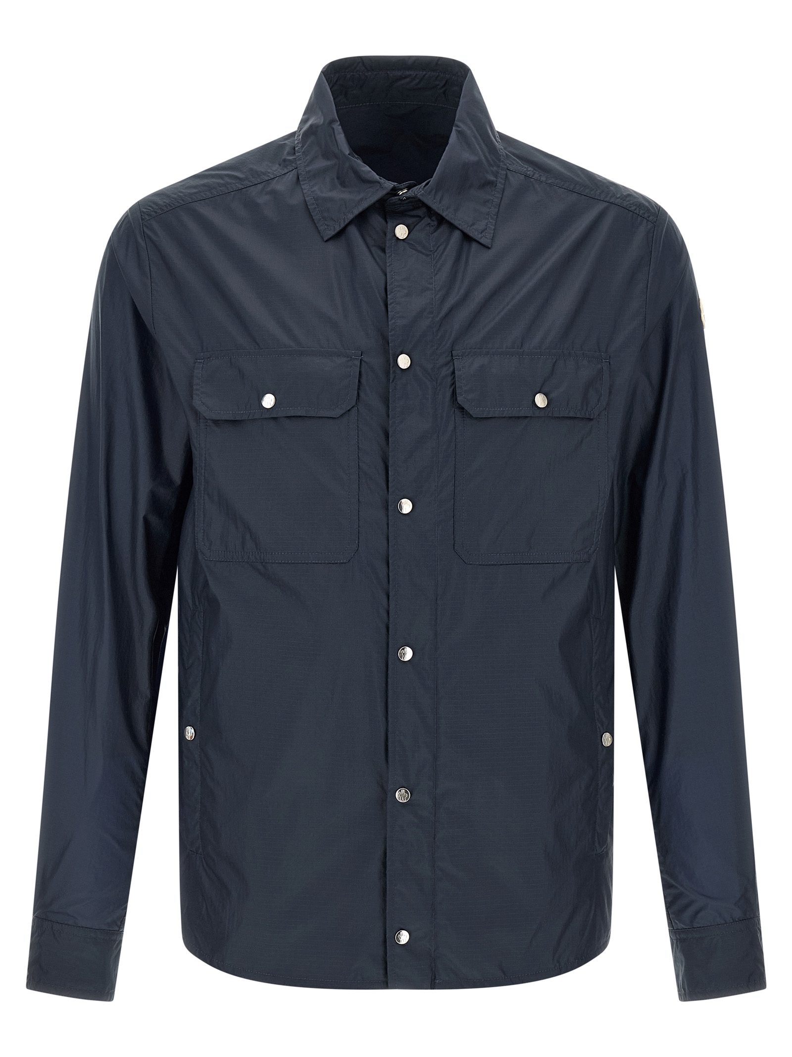Blue Polyamide Blouse