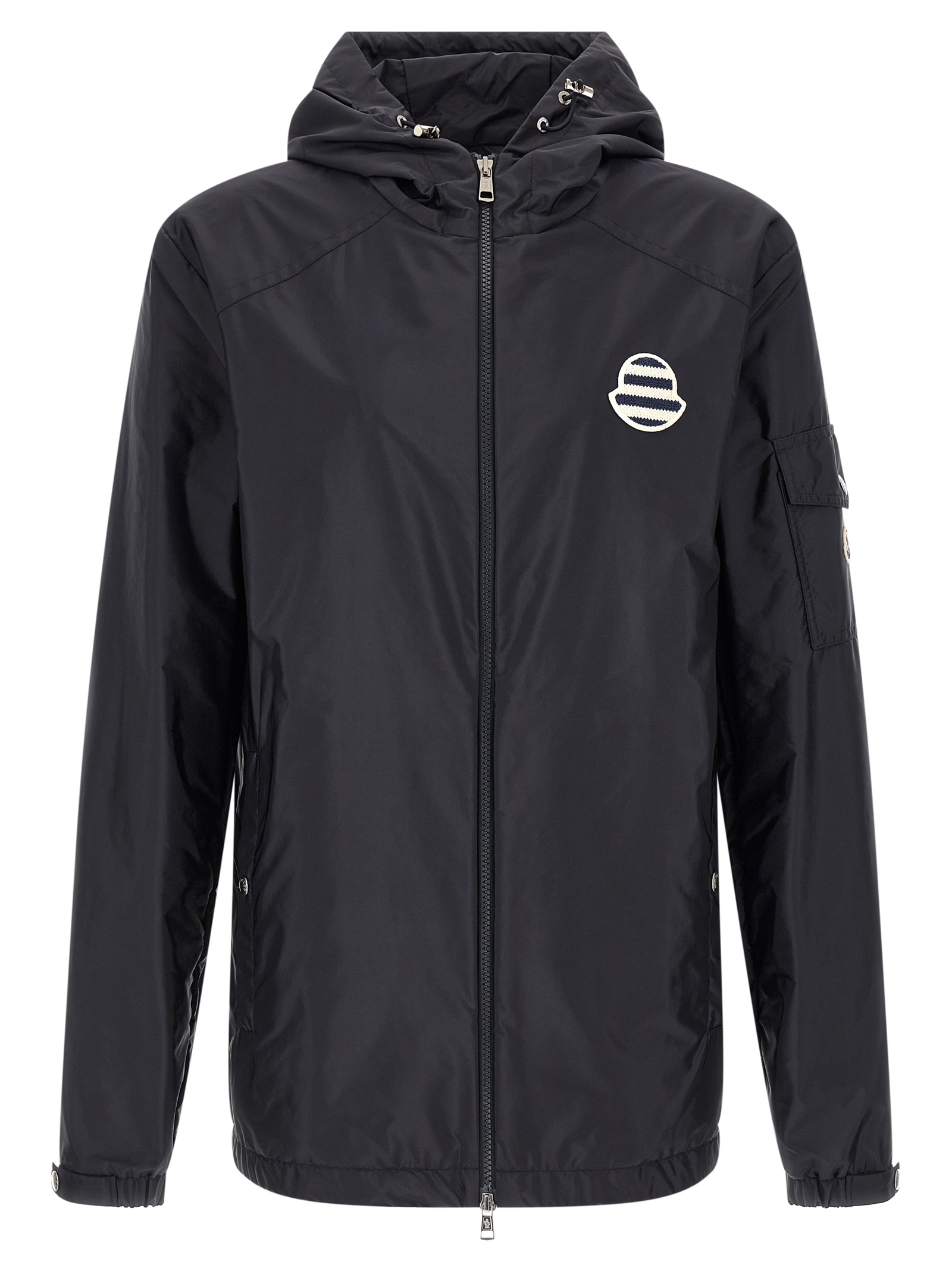 Blue Polyamide Shell Jacket