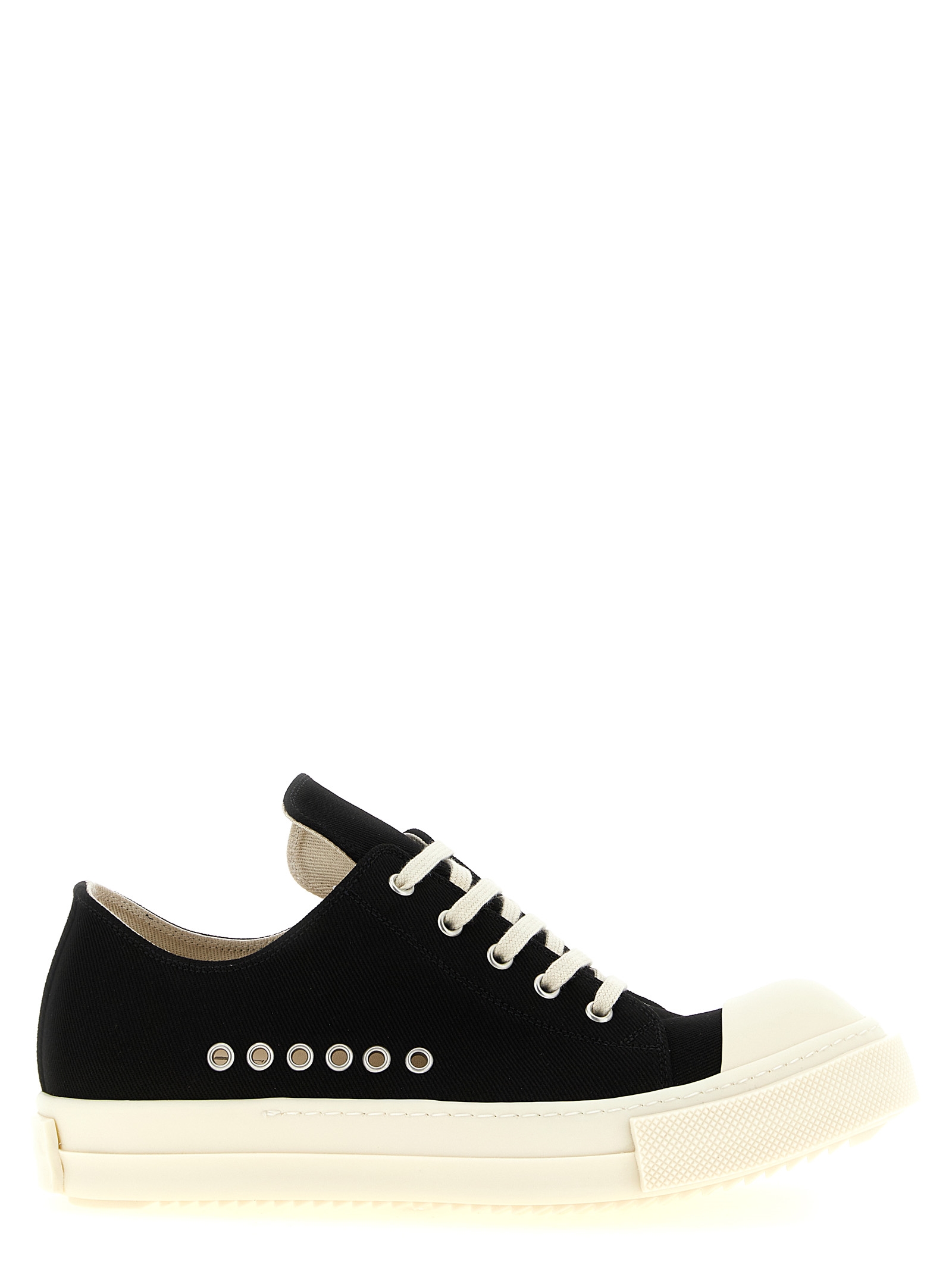 Bicolor Cotton Low Top Sneakers