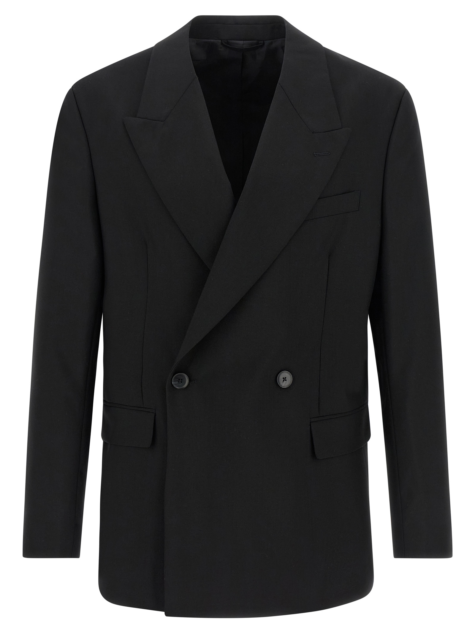 Black Wool Blazer