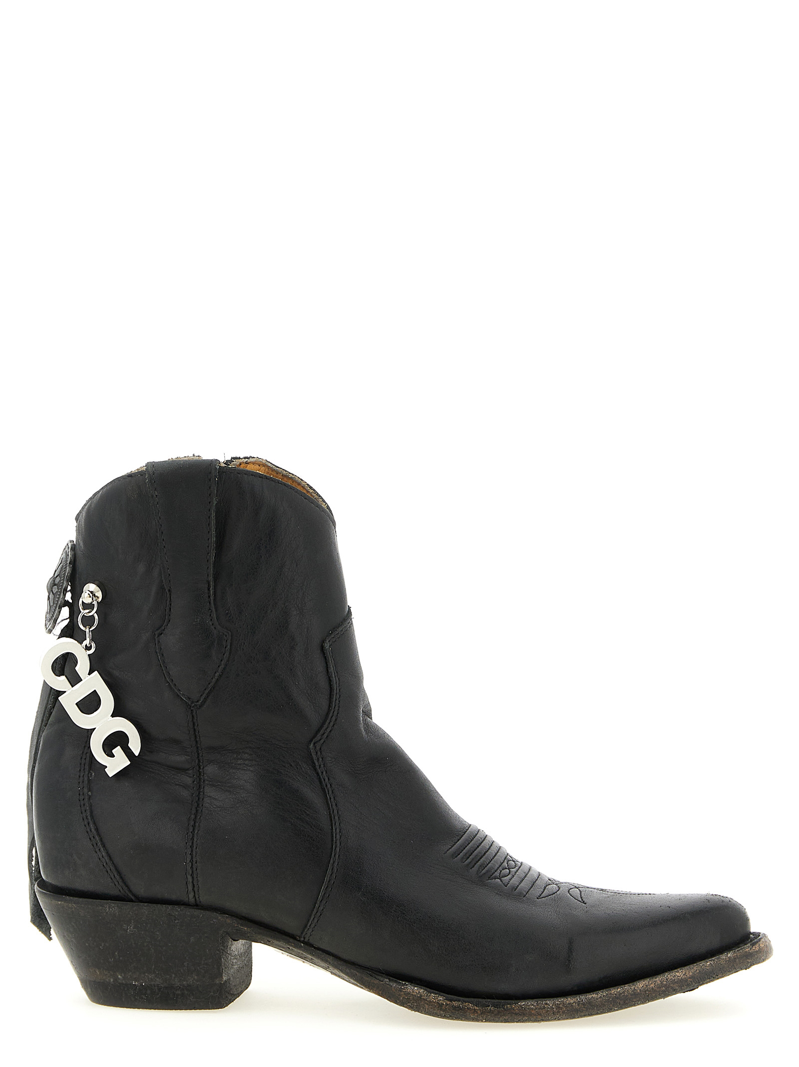 Comme des Garçons Black Cowhide Chelsea Boots - Women