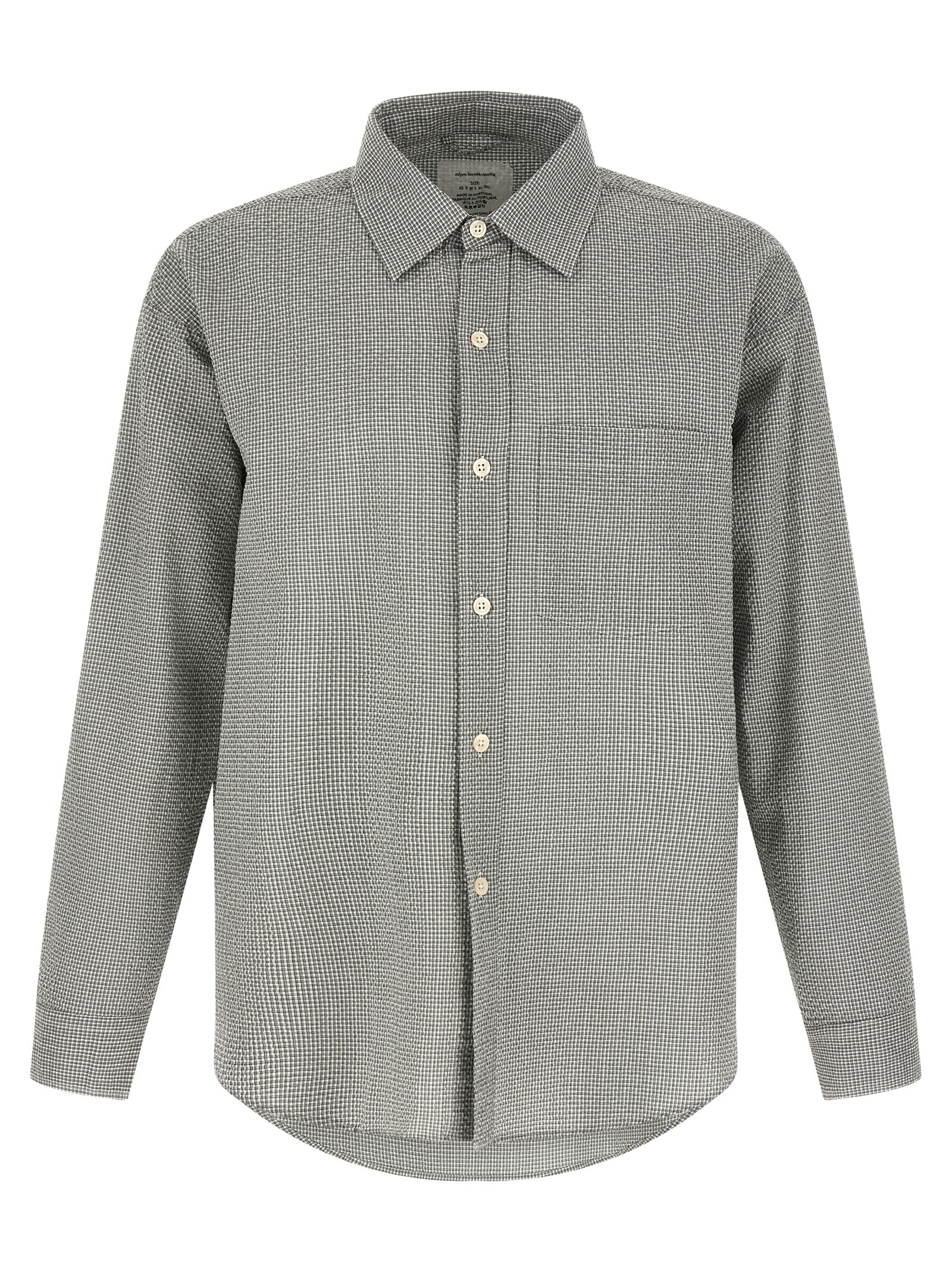 Bicolor Cotton Blouse