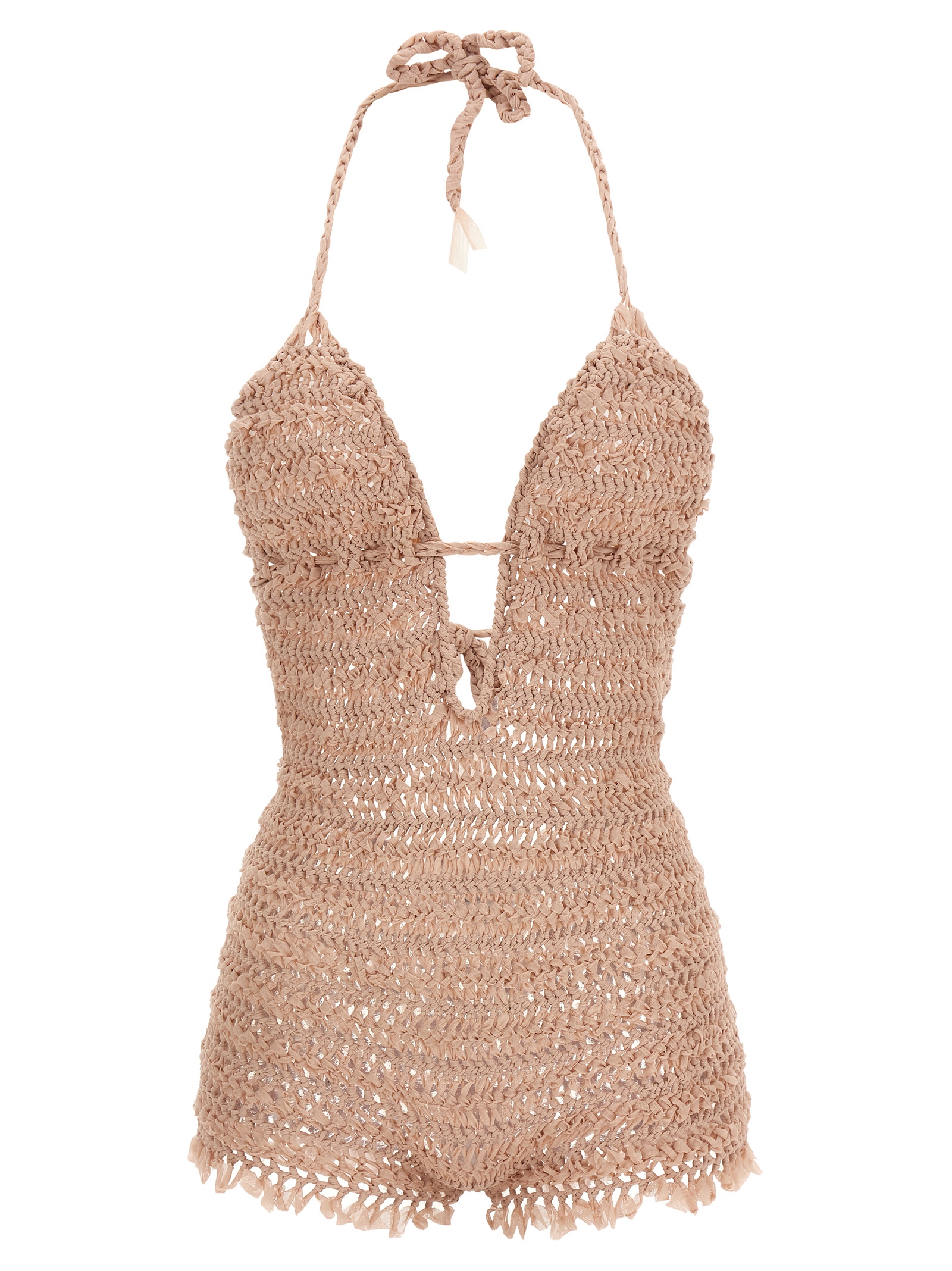 Multicolor Polyester Rompers