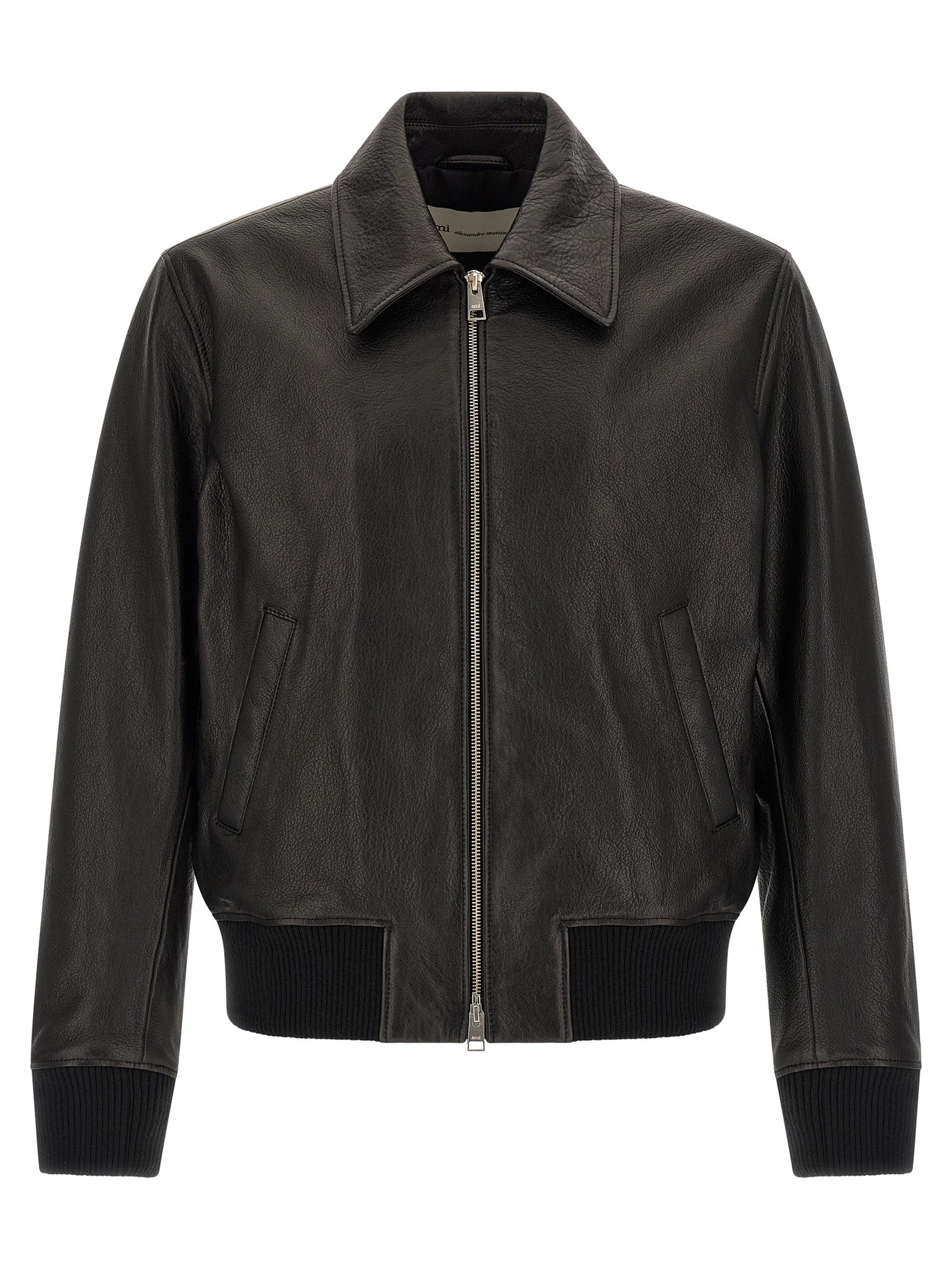 Black Lamb Leather Leather Jacket