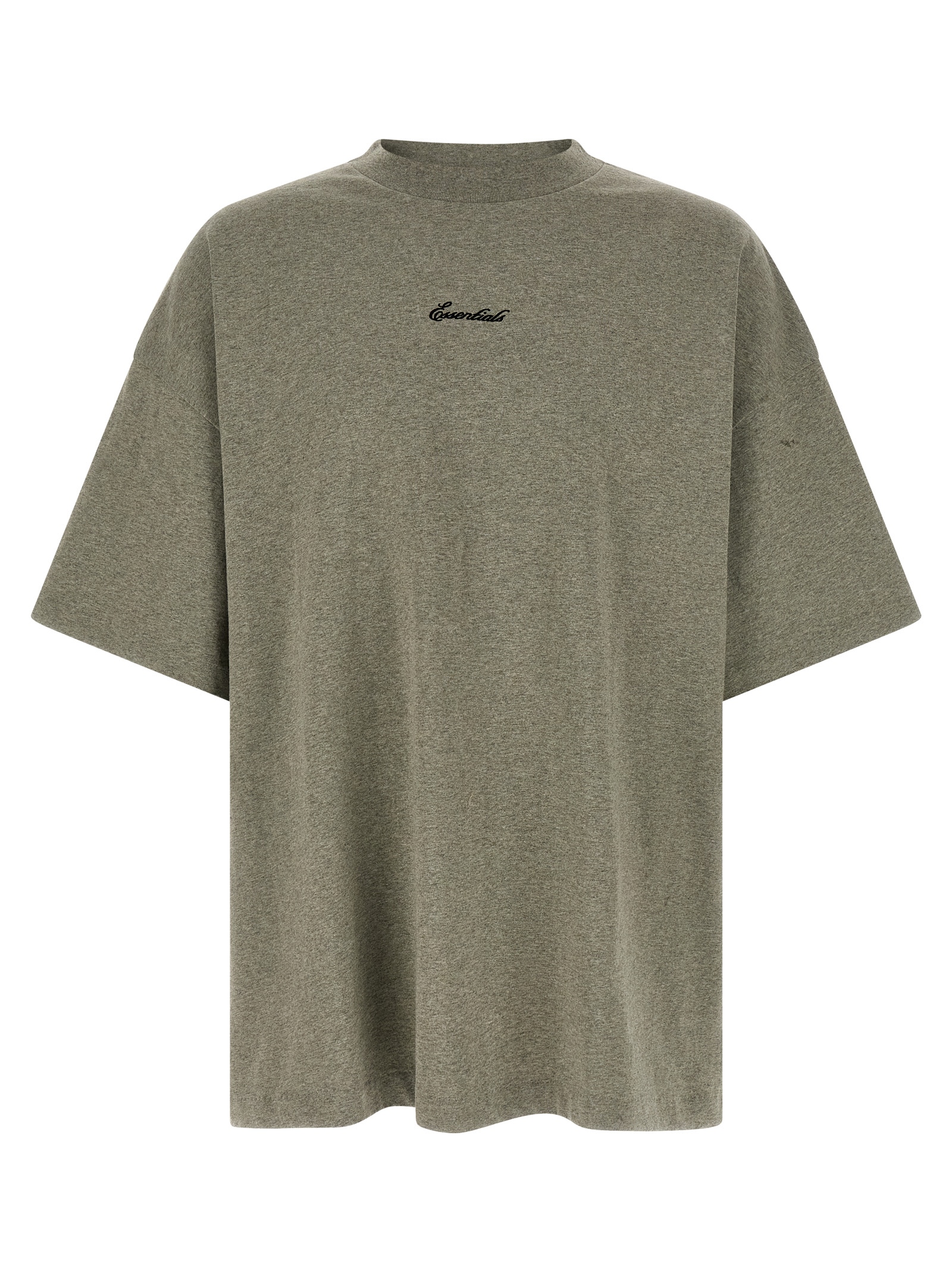 Gray Cotton T-Shirt