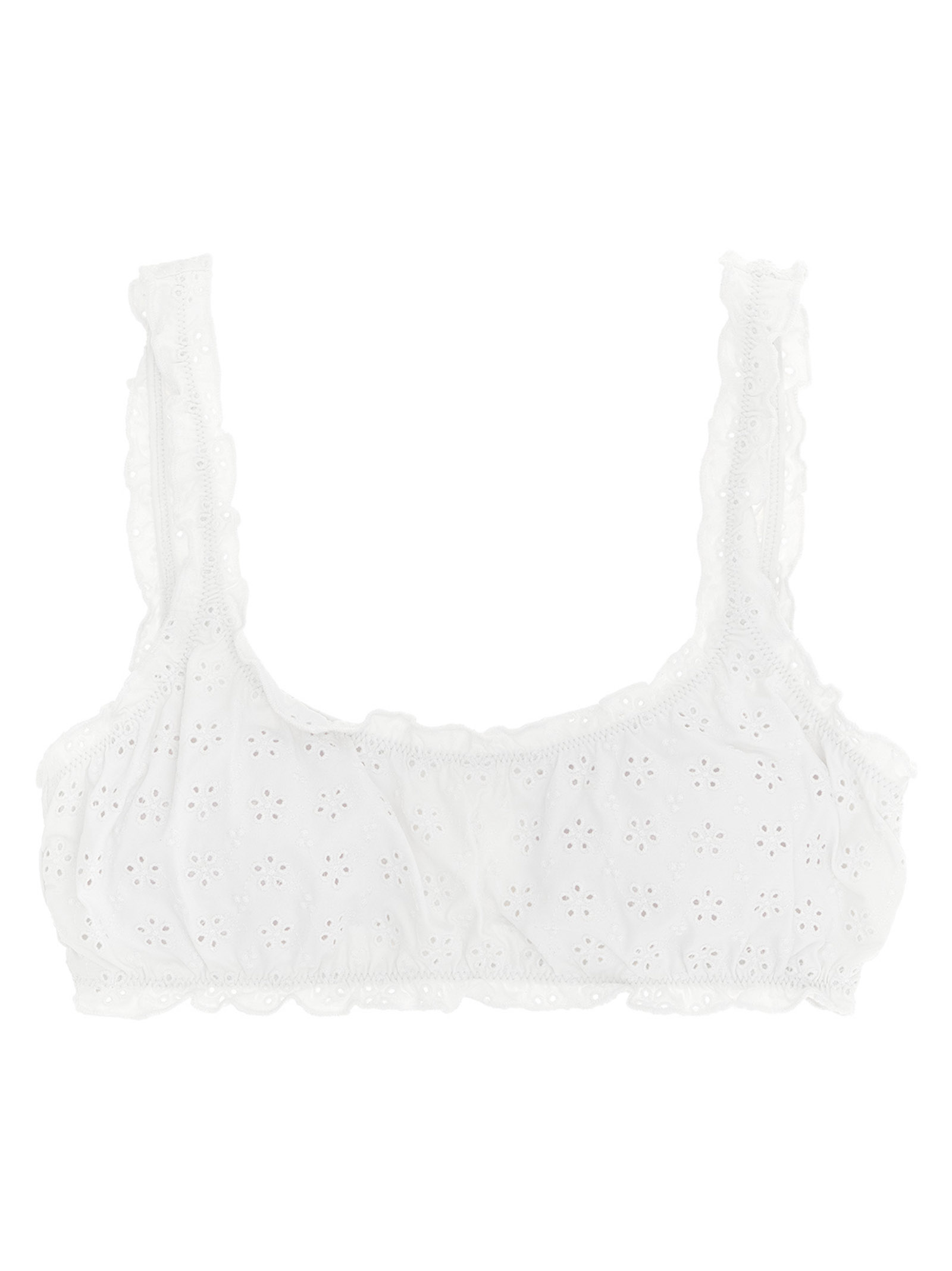 White Nylon Bikini